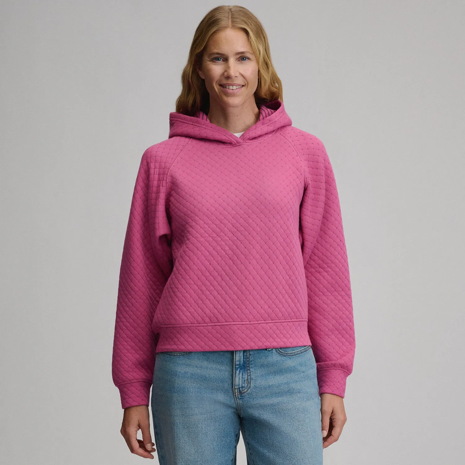 Eddie Bauer Quilted geaca matlasata dama Neagra cu gluga