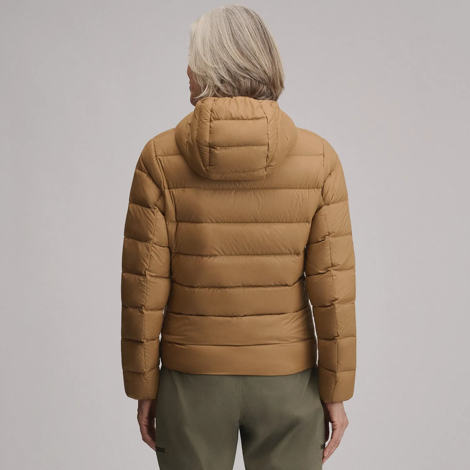 Eddie Bauer CirrusLite geacă puf damă neagră cu glugă