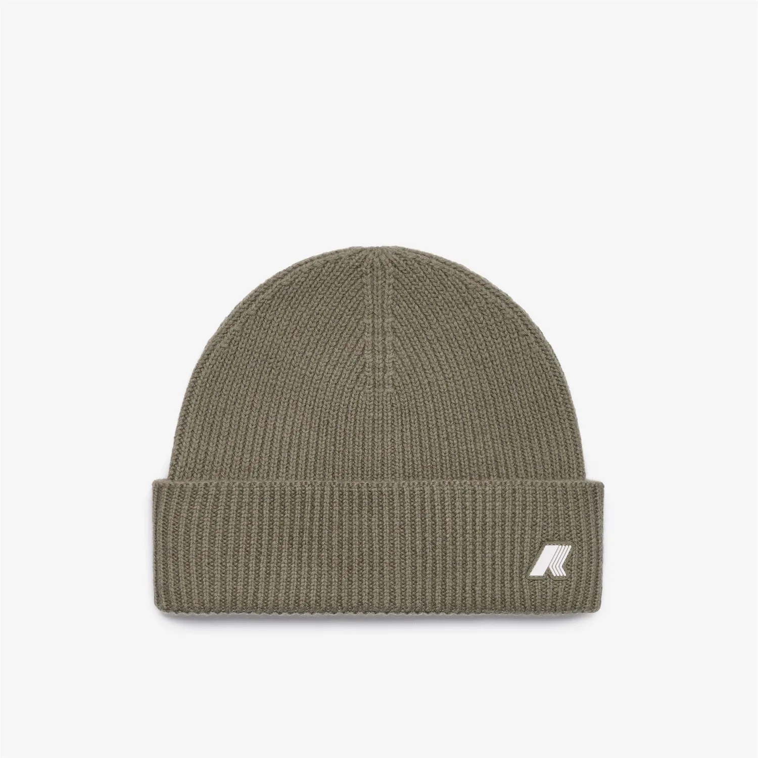K-Way Brice K2132HW caciula unisex verde lana groasa