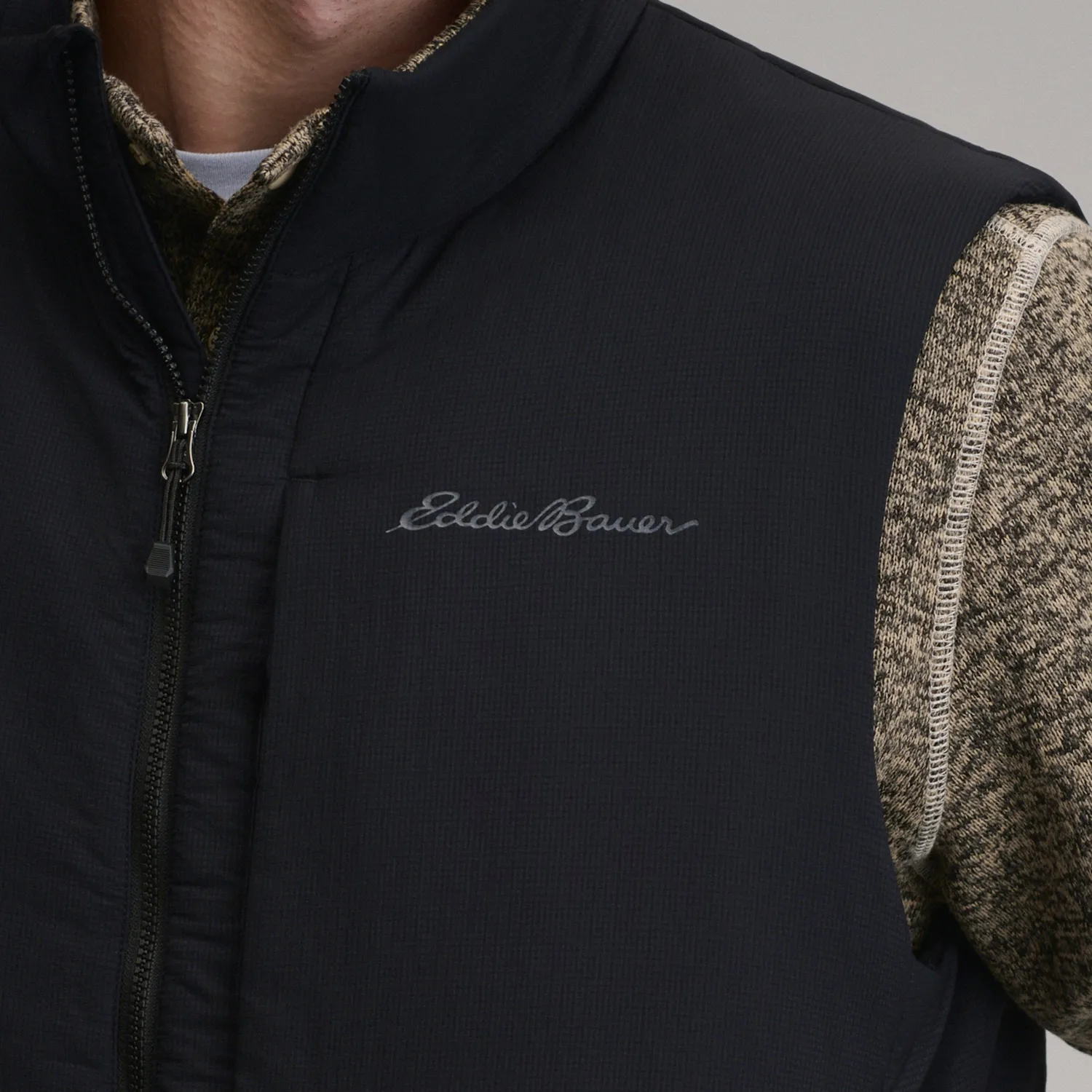 Eddie Bauer Astro-Air vestă bărbătească neagră caldă