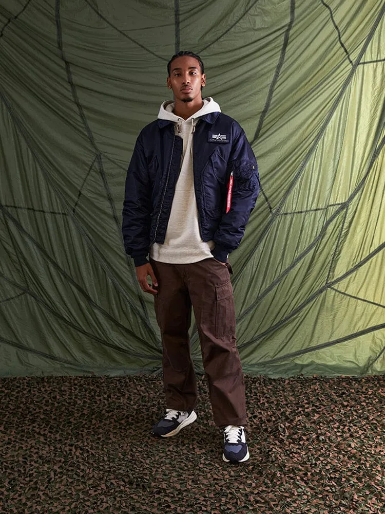Alpha Industries CWU 45/P geaca bomber negru rezistenta la apa