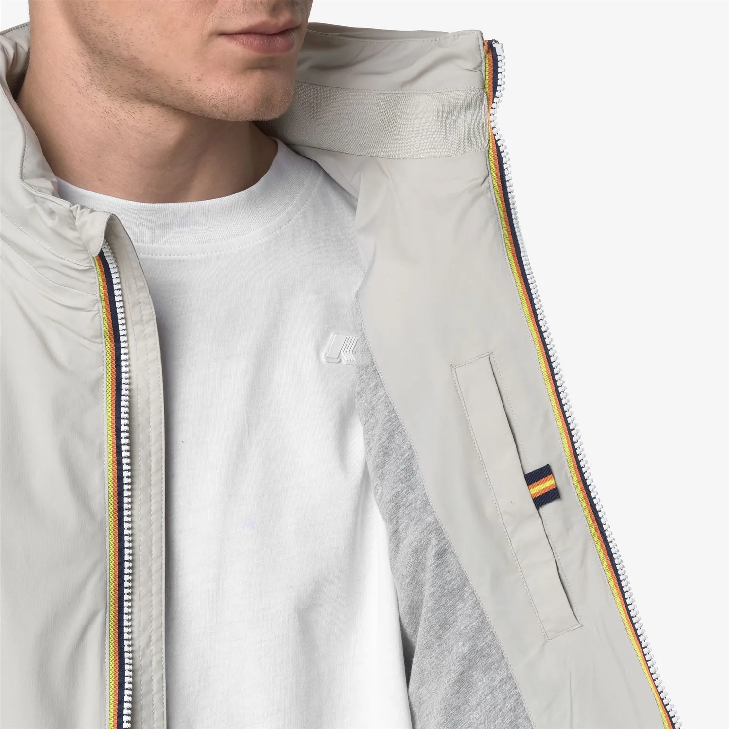 K-Way Valen K3123TW vesta barbati bej deschis impermeabila