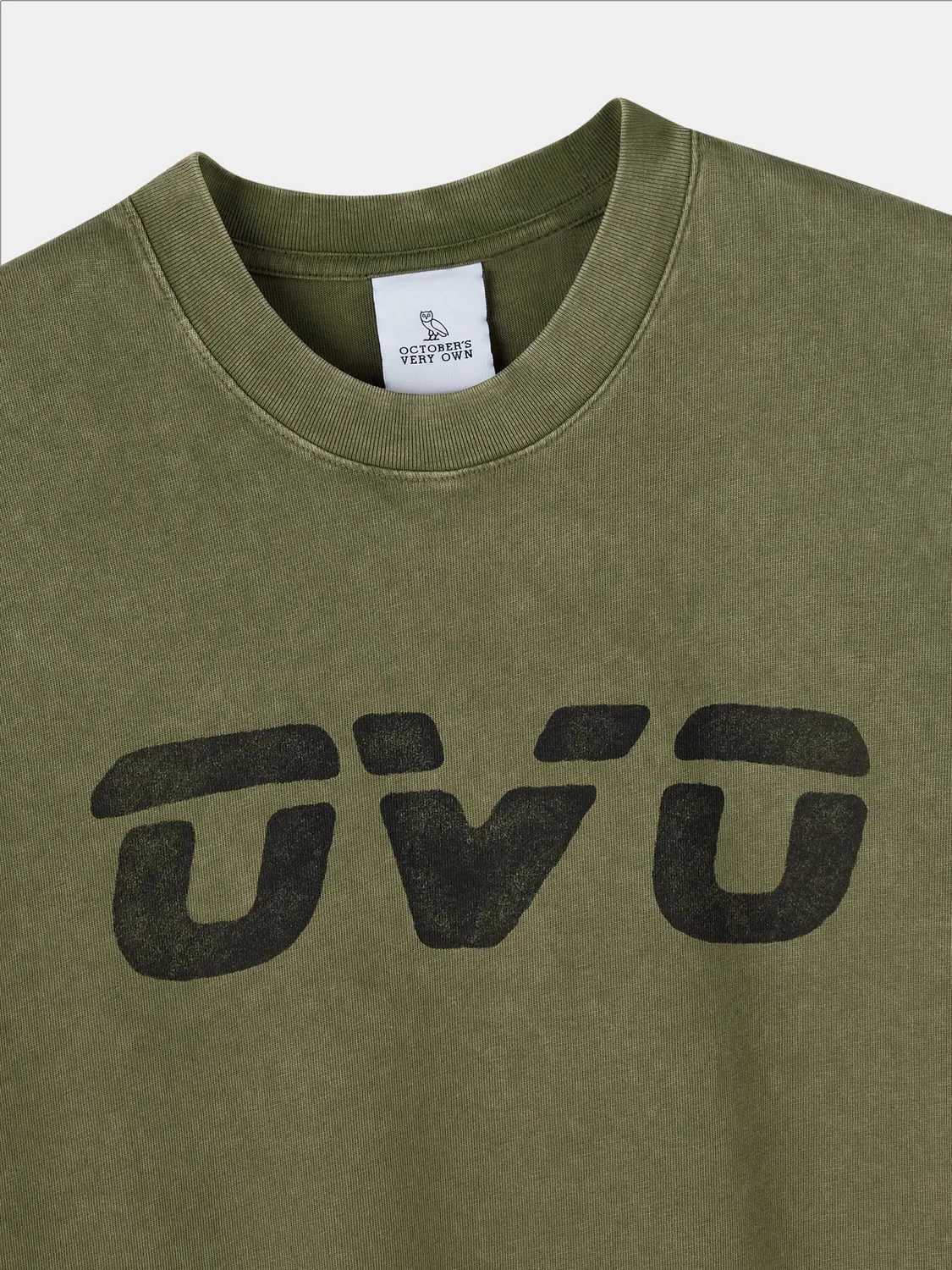 Alpha Industries OVO Garment Dye tricou negru bumbac