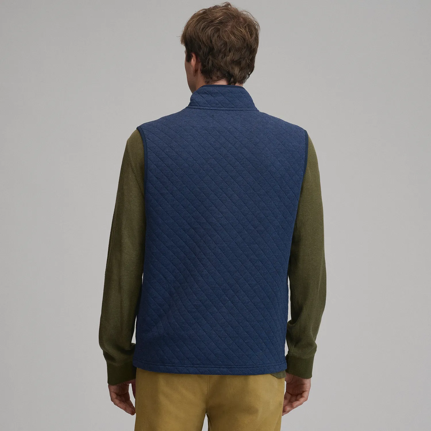 Eddie Bauer Men's Quilted Vest vestă matlasată navy