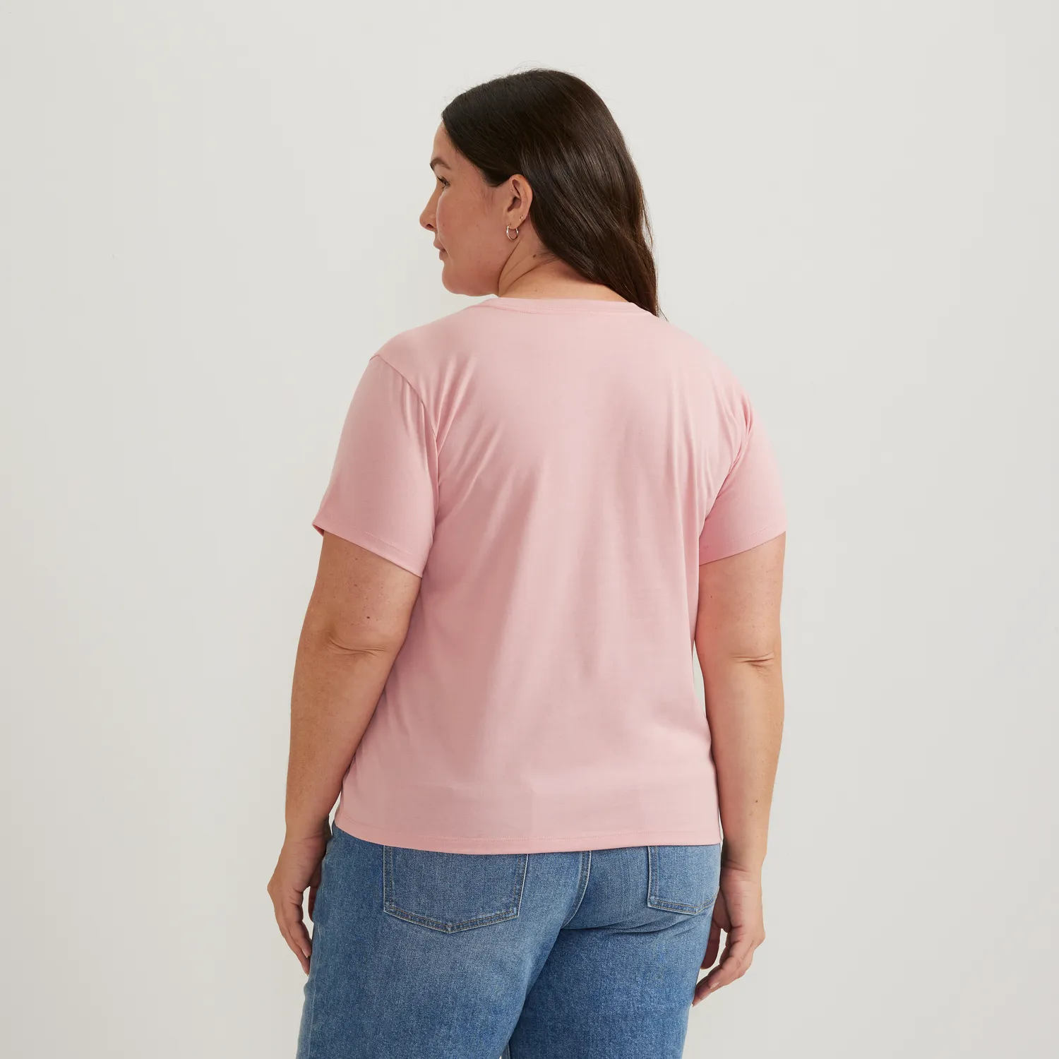 Eddie Bauer Berry tricou dama roz deschis grafic