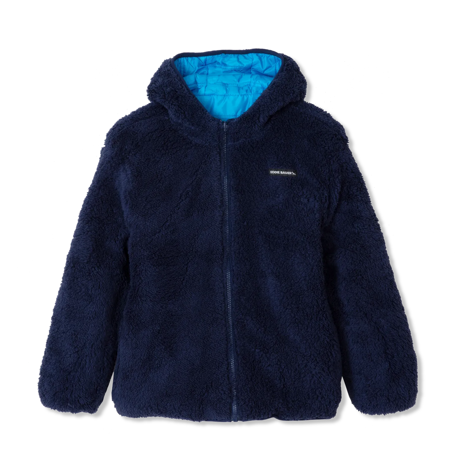 Geaca Eddie Bauer Deer Harbor baieti reversibila negru