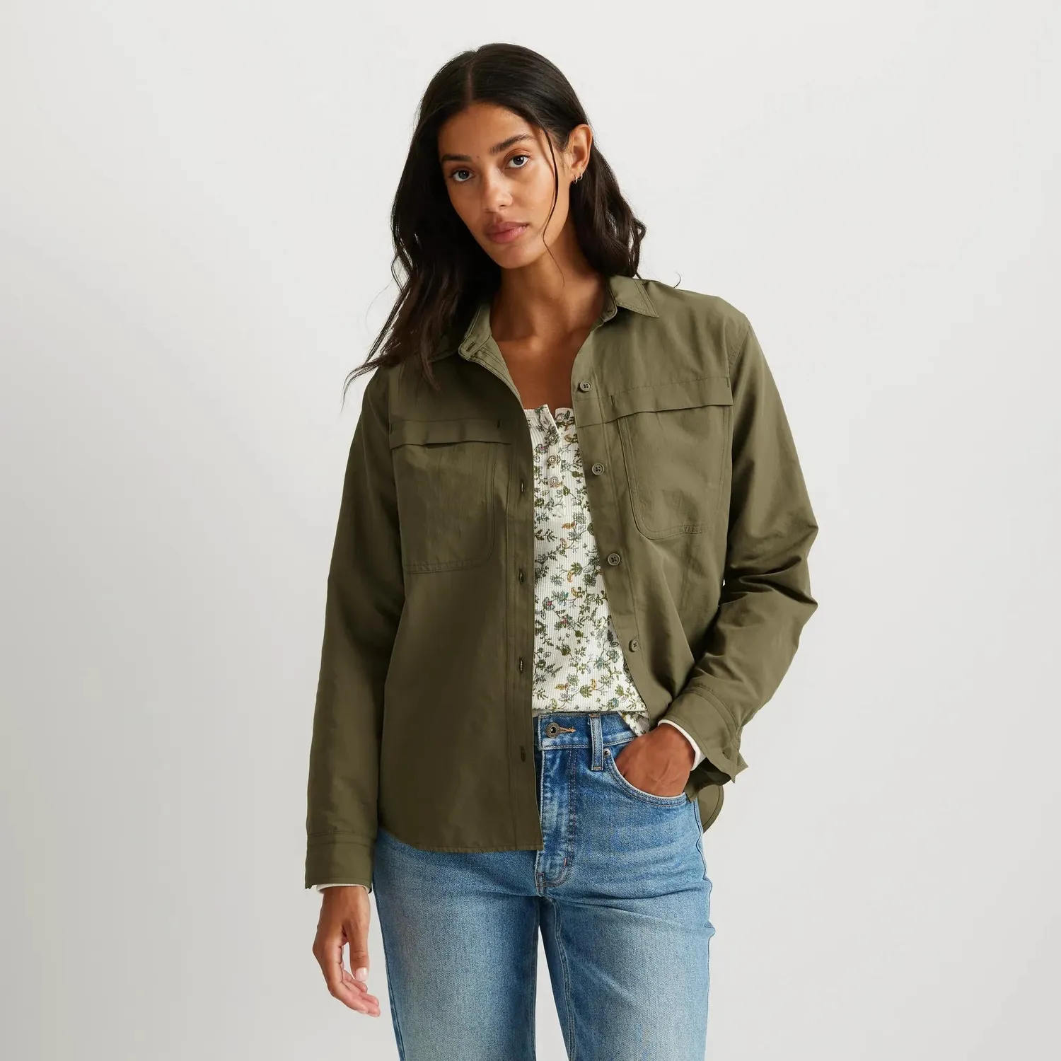 Eddie Bauer Rainier Ripstop cămașă Alder