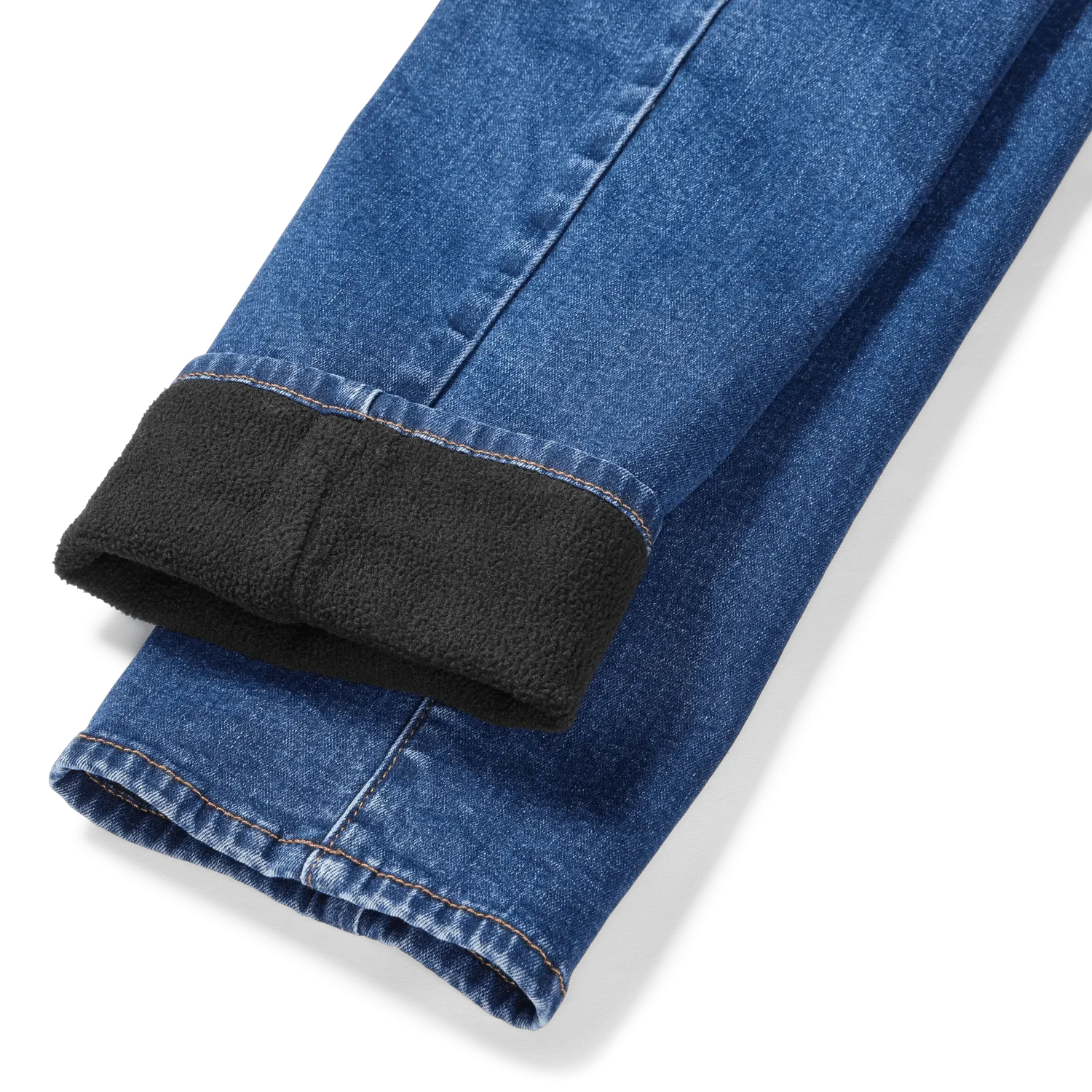 Eddie Bauer Venture Stretch blugi damă fleece negri călduroși