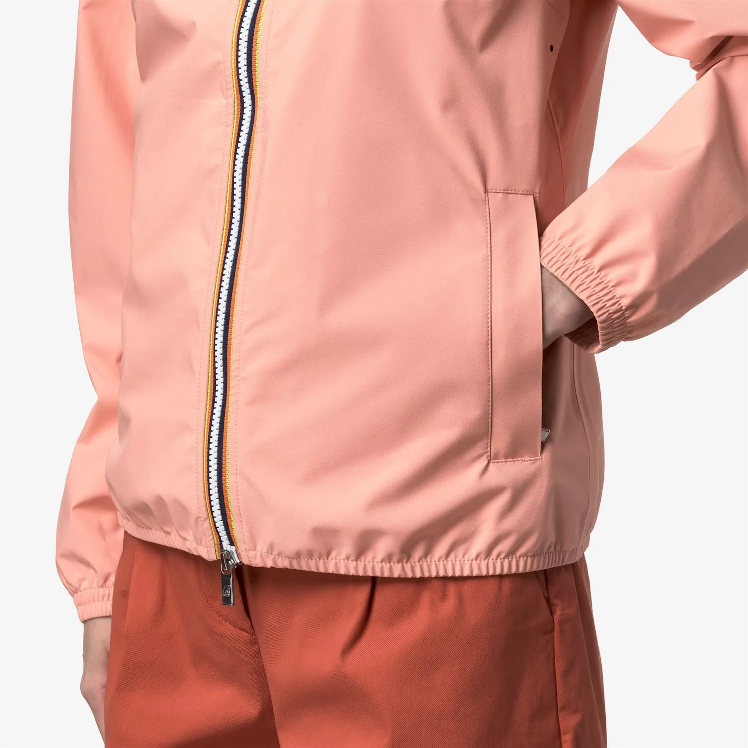 K-Way Lil 2.0 Stretch Dot geaca scurta roz impermeabila