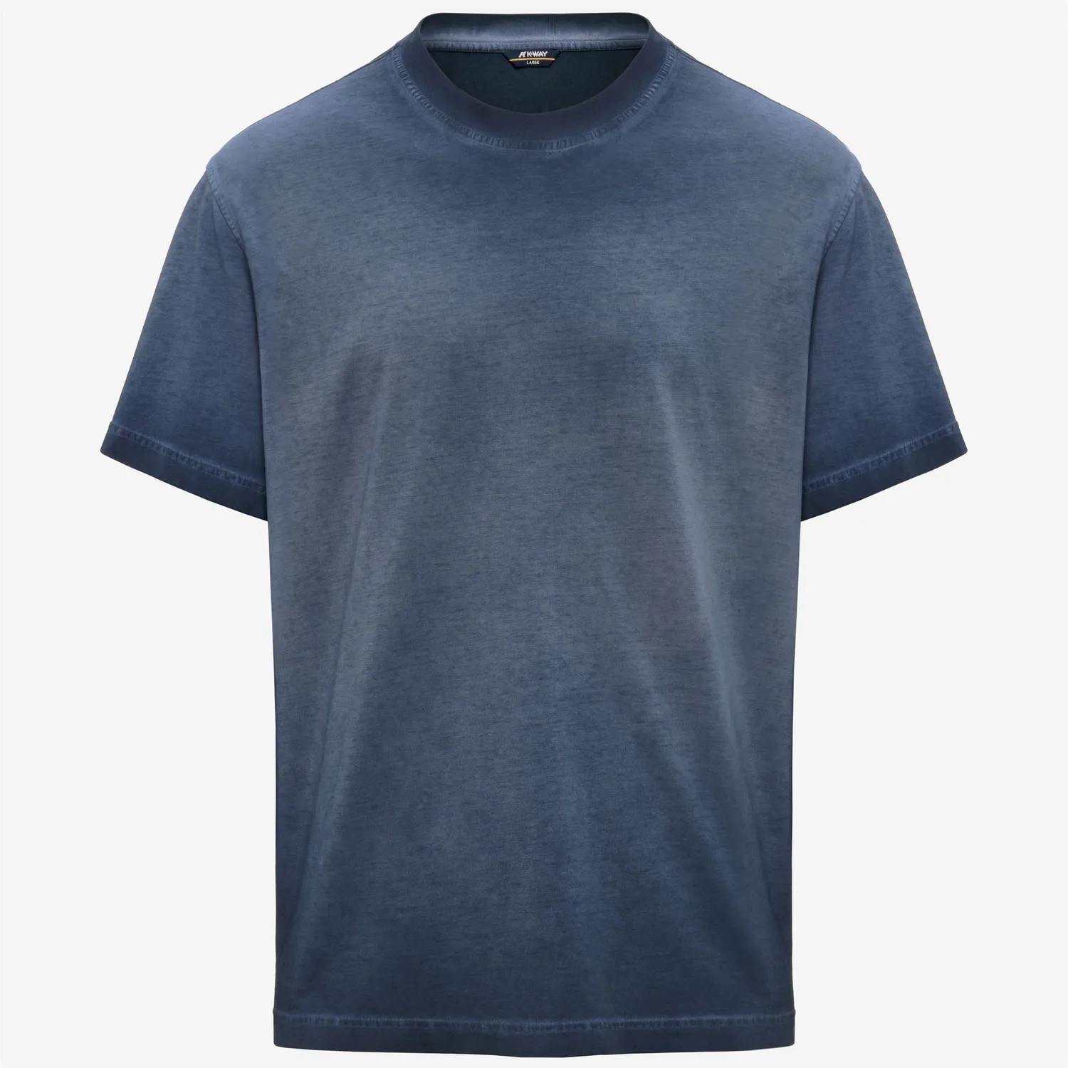 K-Way Leo LF tricou barbati albastru bumbac
