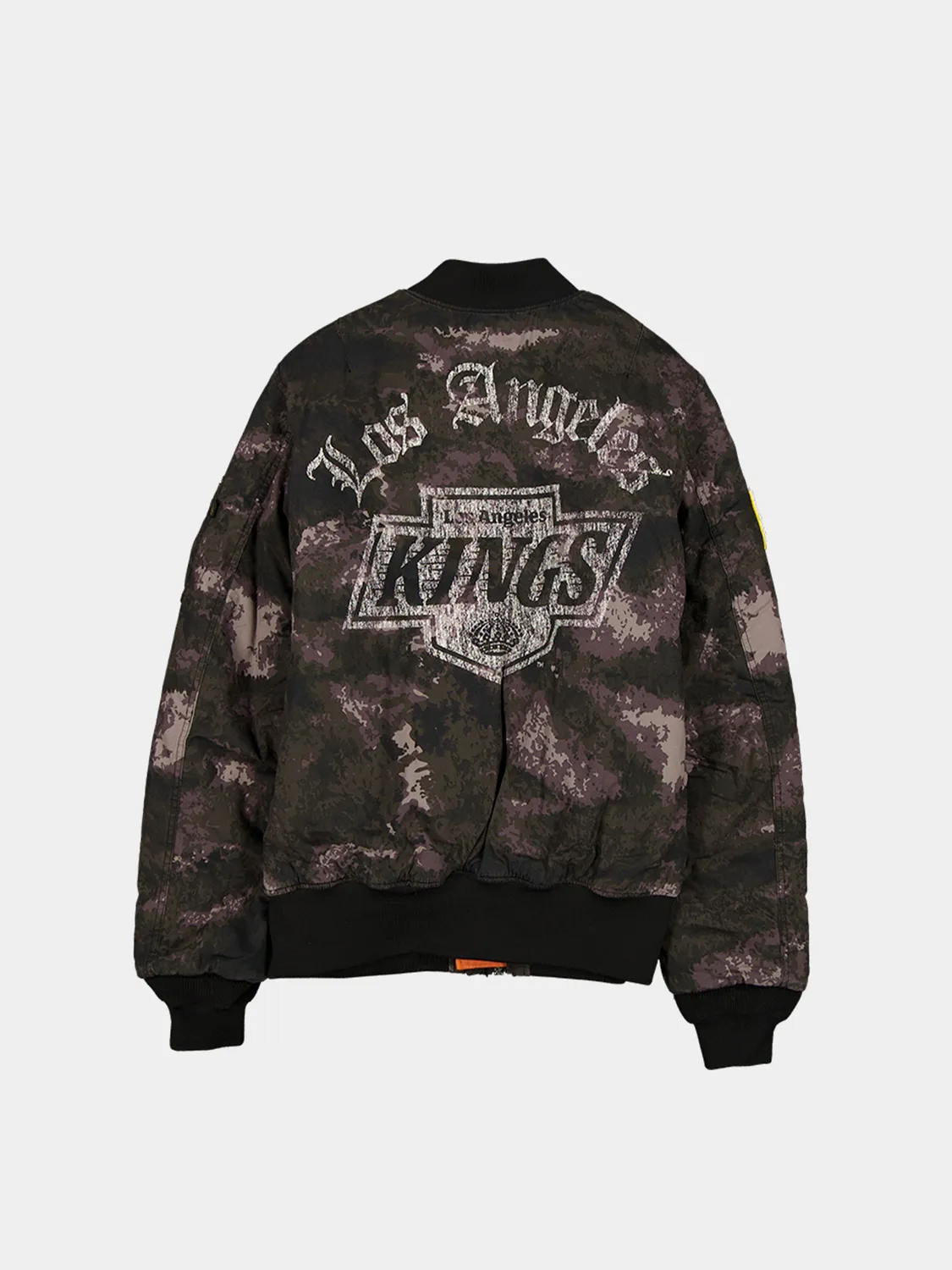 Alpha Industries MA-1 geaca bomber negru camo