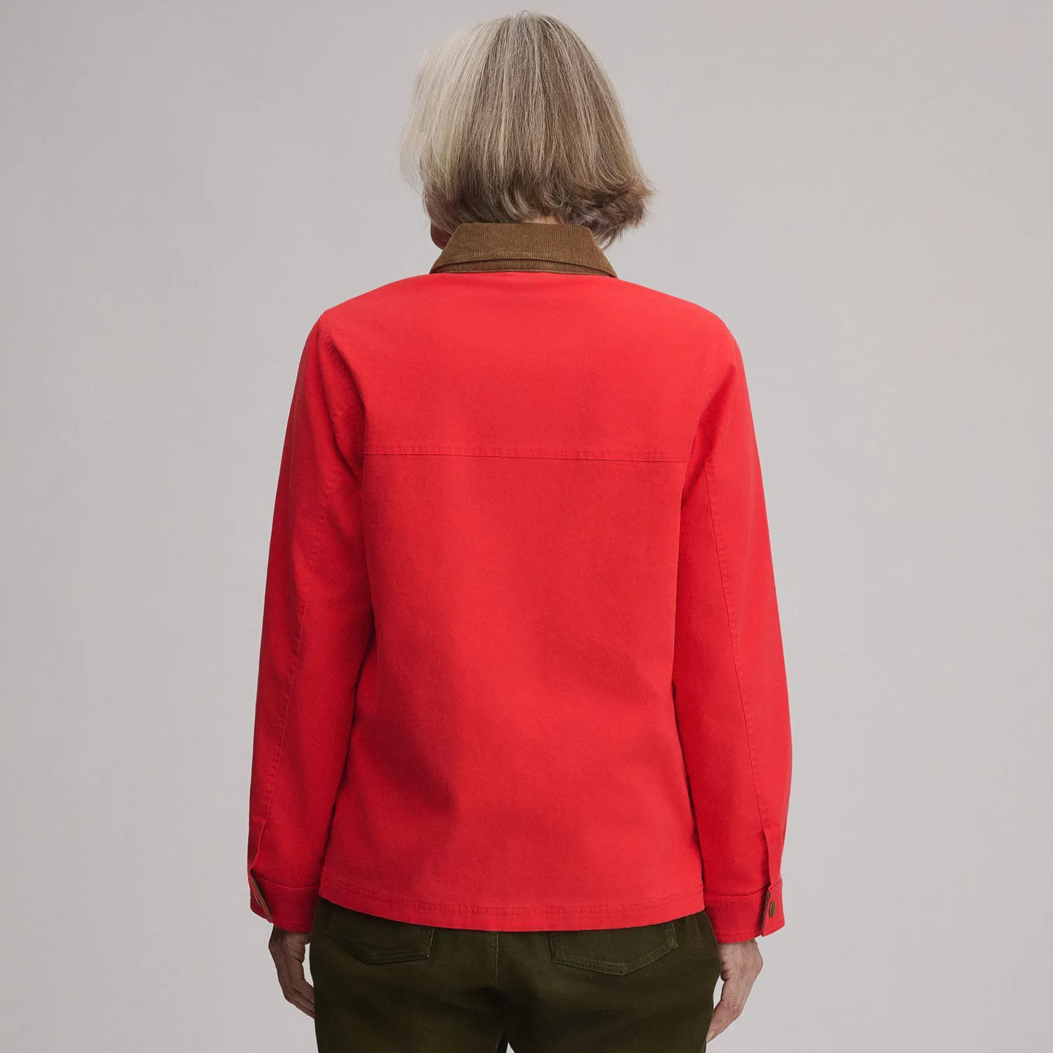 Eddie Bauer EB Barn Coat palton femei Cayenne bumbac