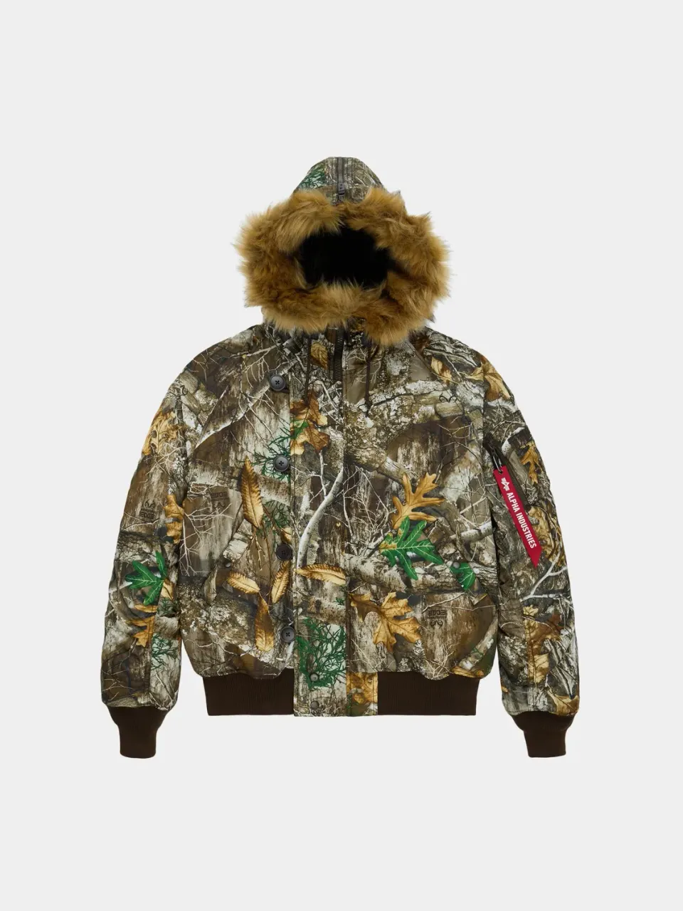 Alpha Industries N-2B parka camo Realtree iarna