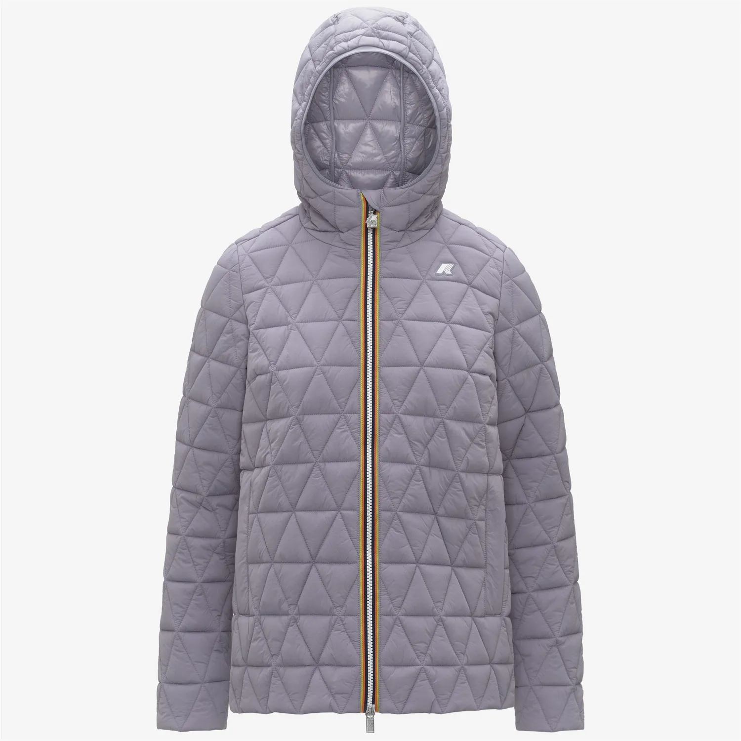 K-Way Madlaine geaca dama Violet Lavender matlasata scurta