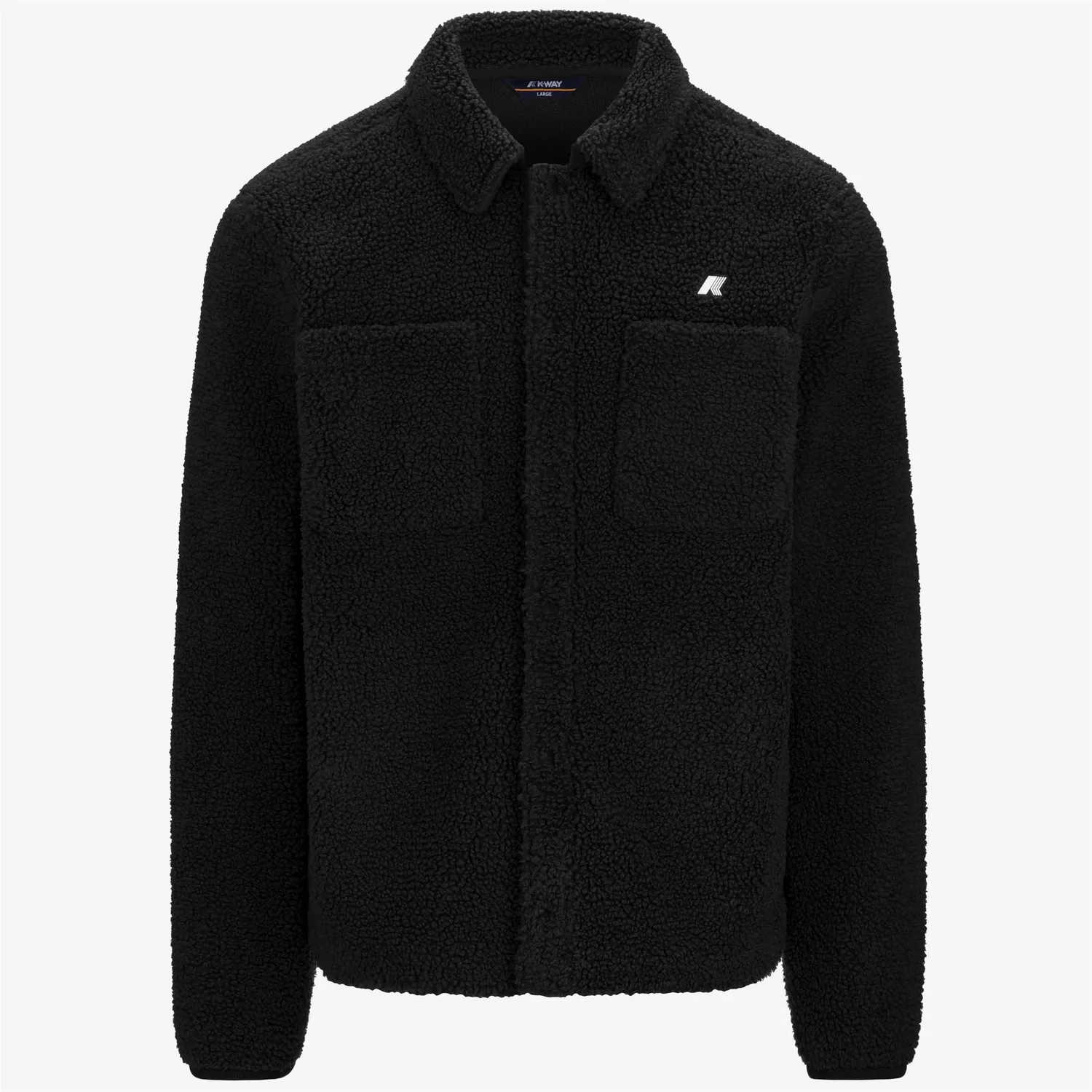 K-Way Cameron Sherpa Polar jacheta fleece negru calduroasa