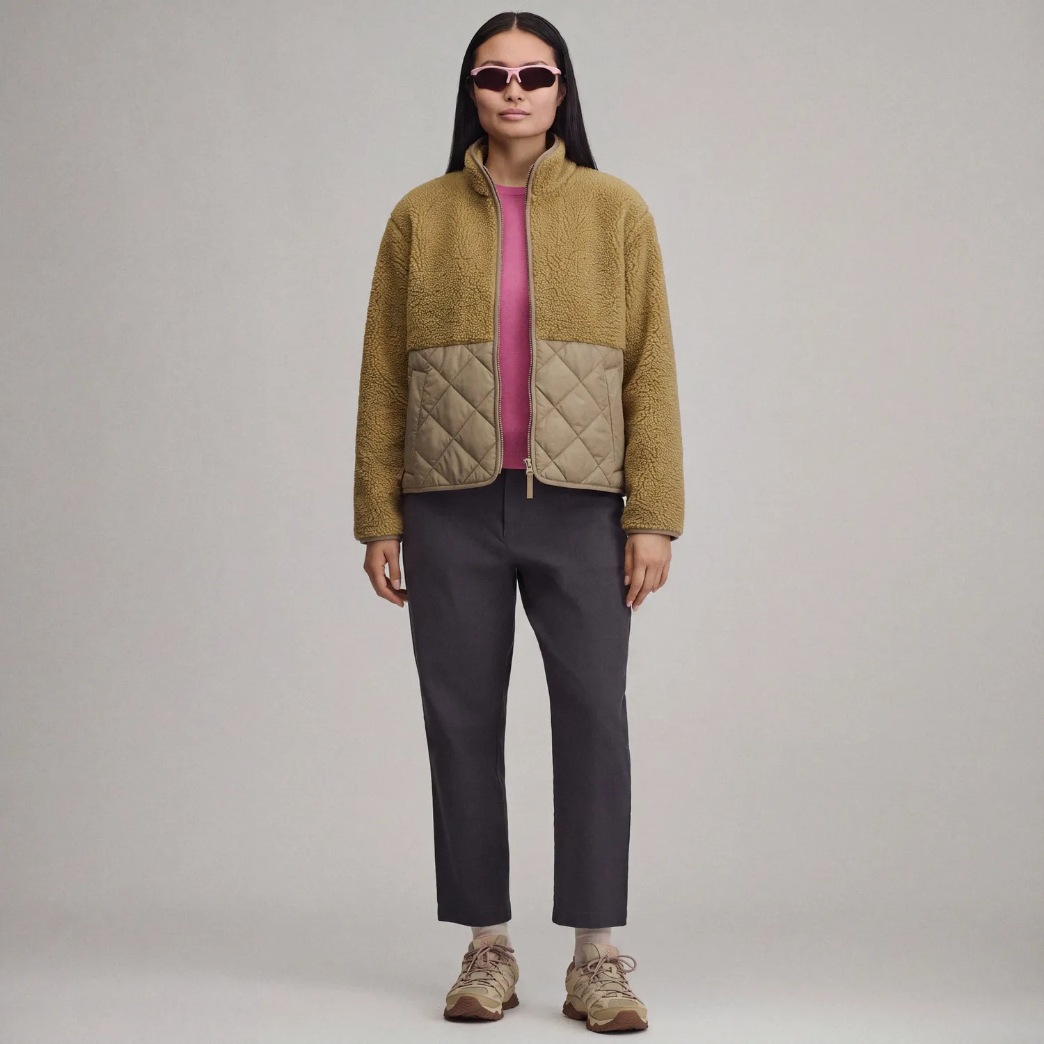 Eddie Bauer Wander geacă fleece damă neagră mixed