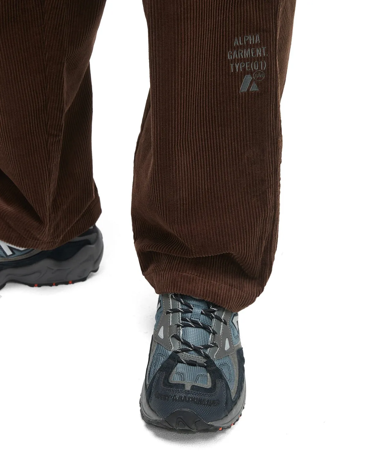 Alpha Industries UNFRM Corduroy Cargo pantaloni Rust bumbac