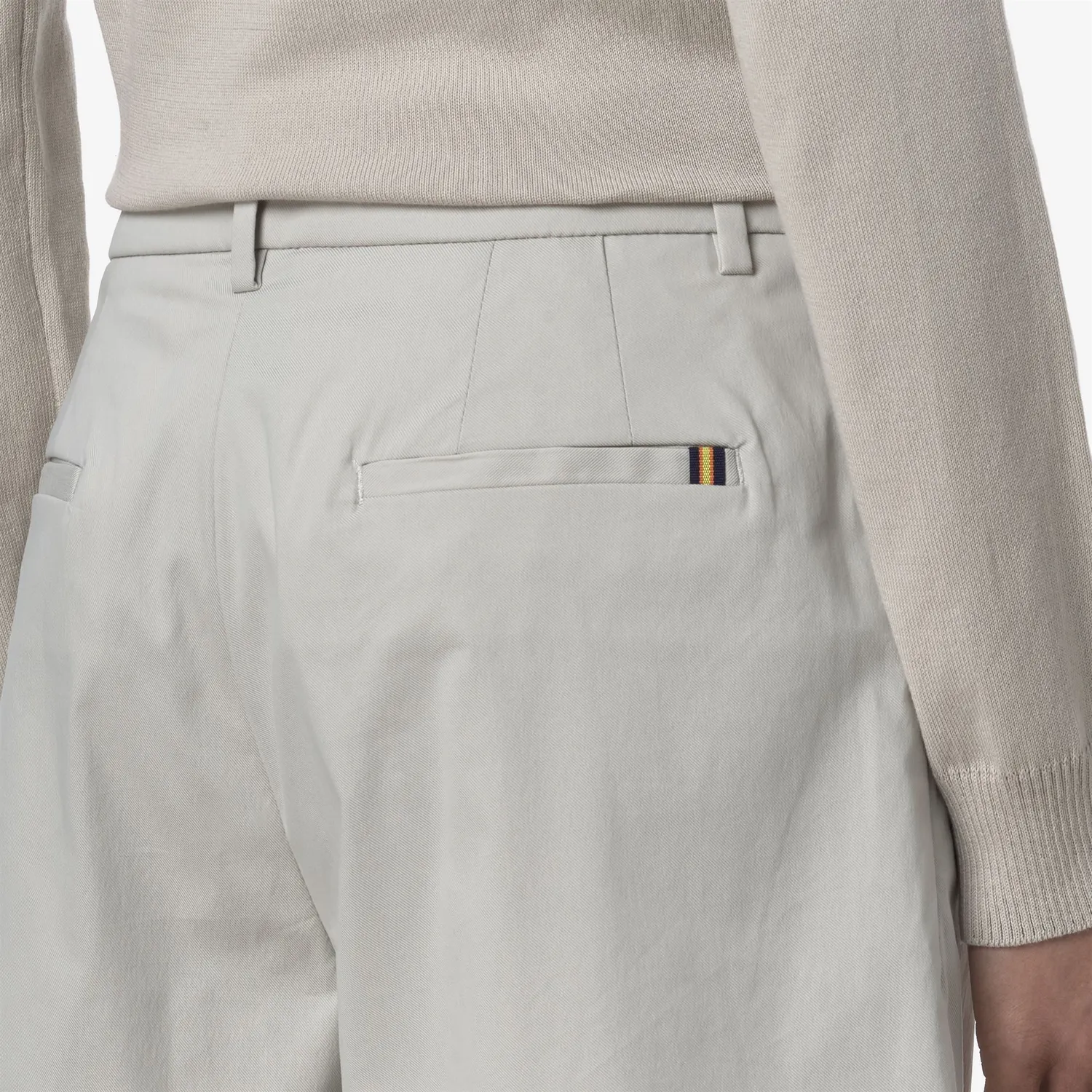 K-Way Nive Twill Tech bermude dama bej deschis gabardina