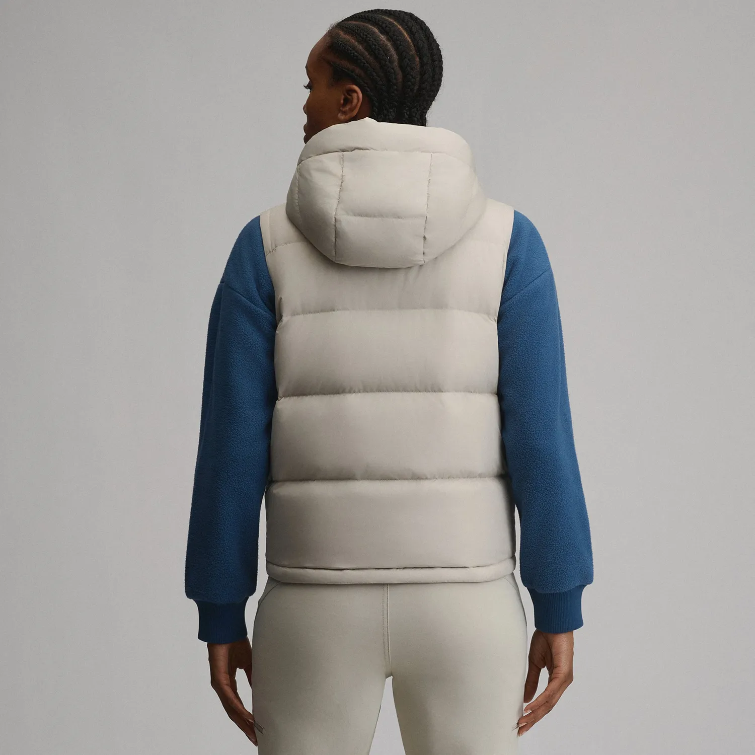Eddie Bauer Ketchum Short Down vestă puf neagră călduroasă