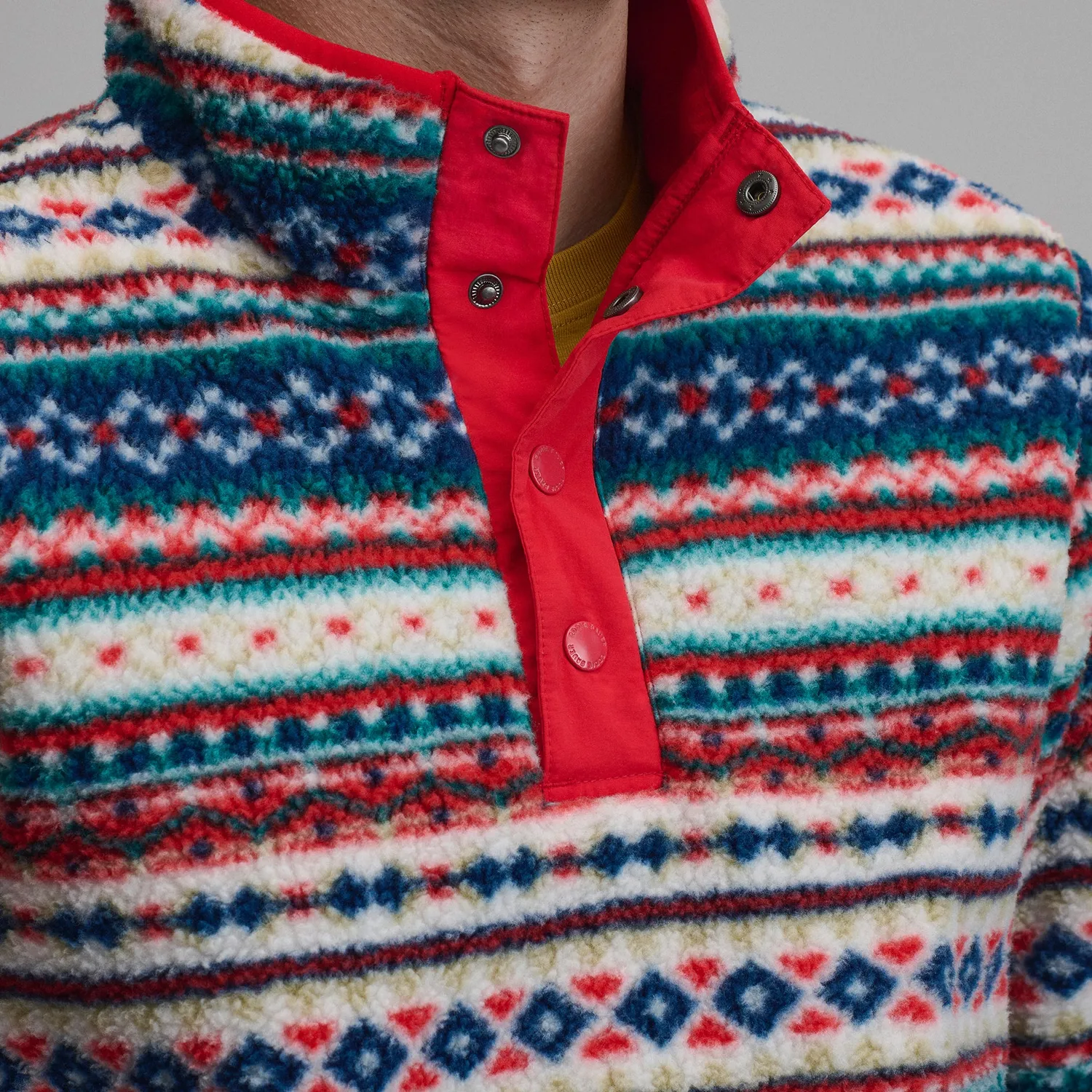 Eddie Bauer Journey polar bărbați roșu cu capse