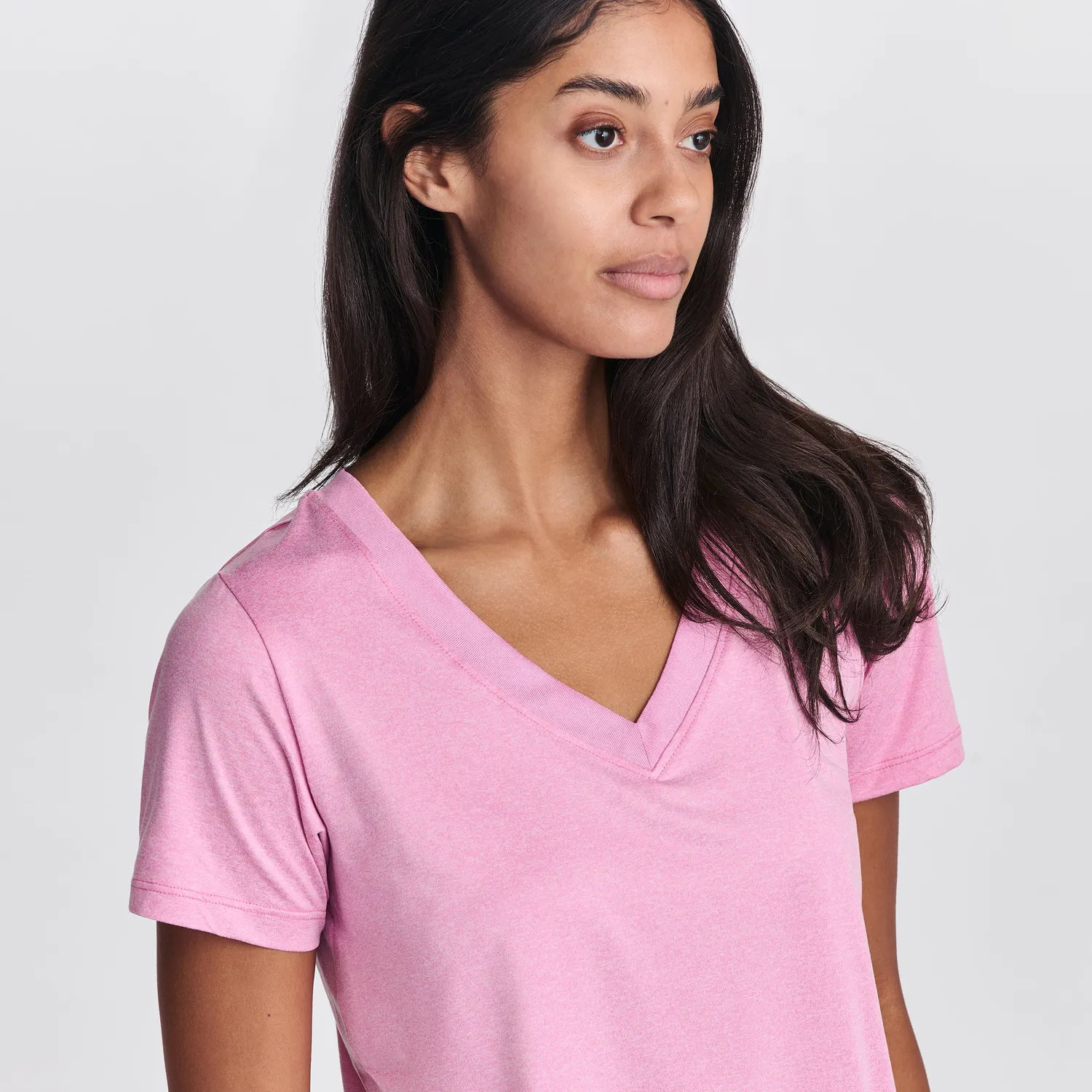 Eddie Bauer Surreal Travel V-Neck tricou Palm UPF 30