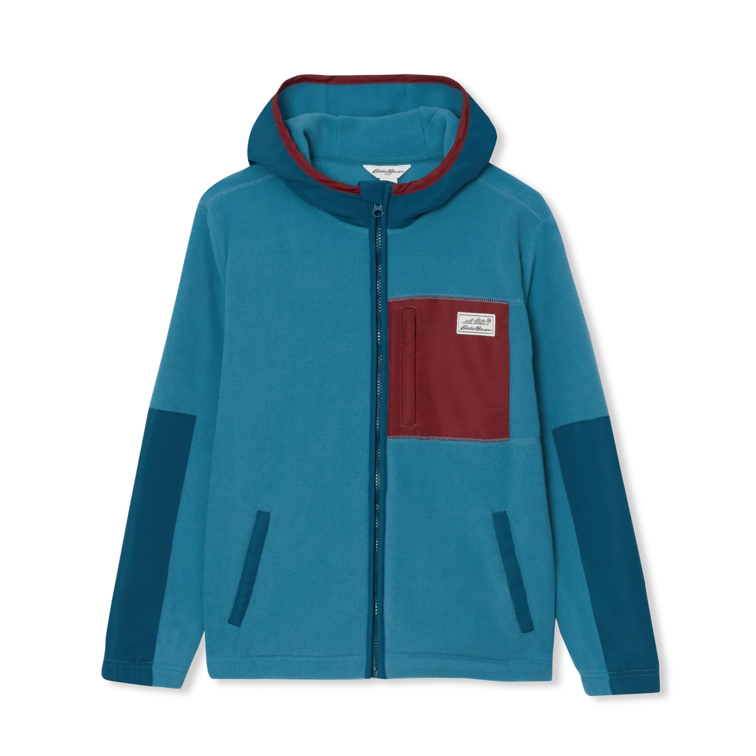 Eddie Bauer Quest Fleece Hanorac Baieti Verde Inchis