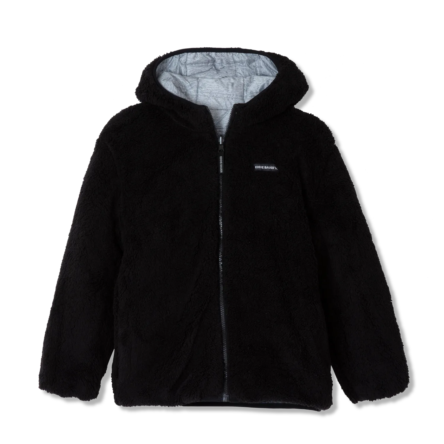 Geaca Eddie Bauer Deer Harbor baieti reversibila negru