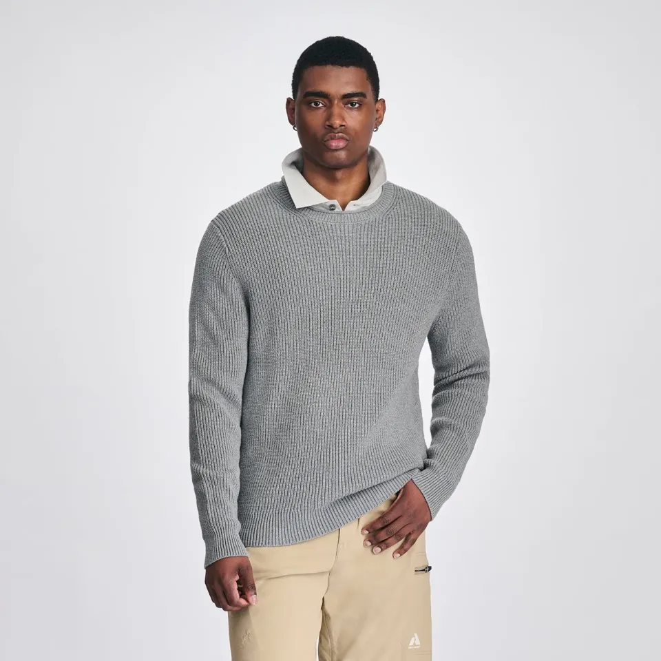 Eddie Bauer Signature pulover barbati Htr Rust cu guler rulat