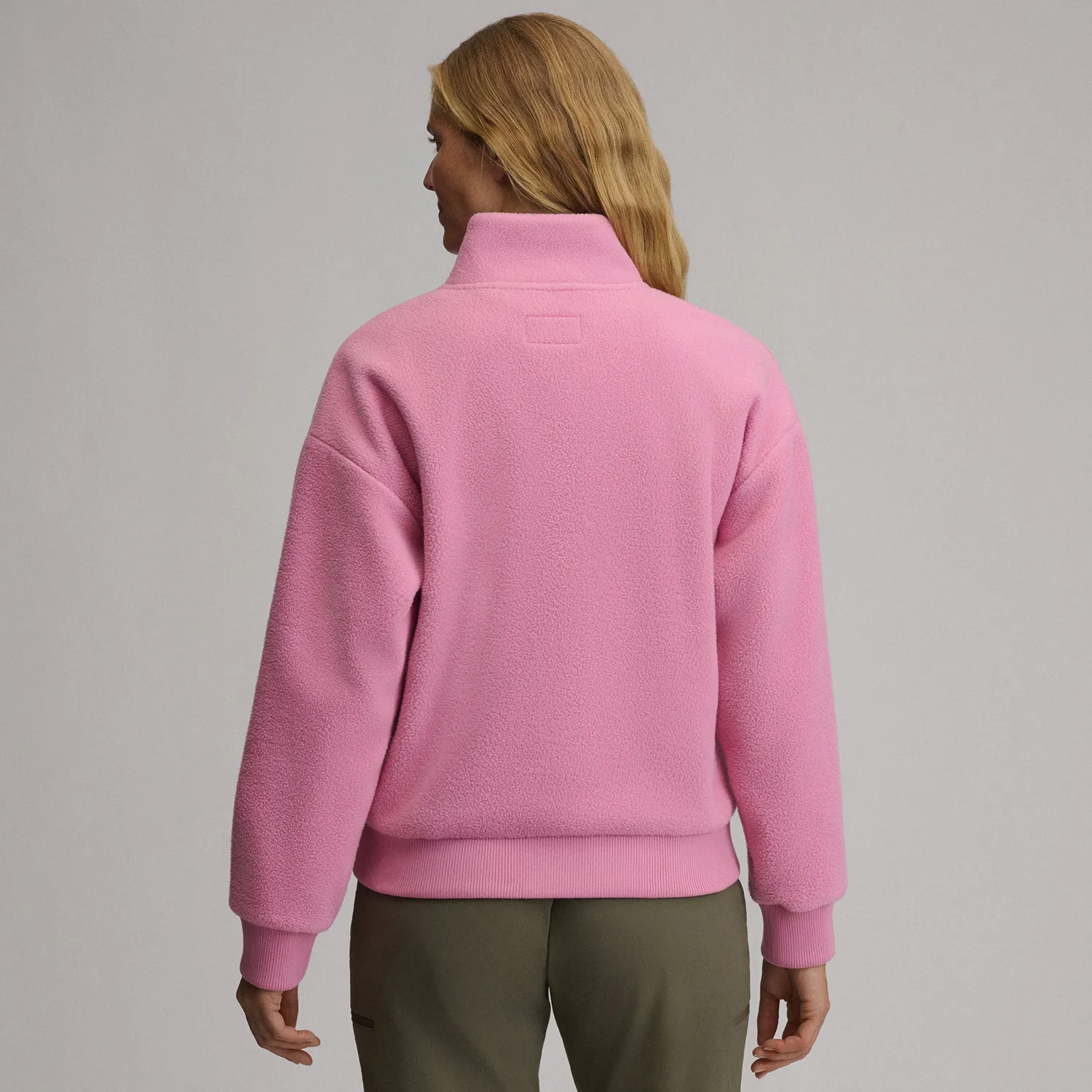 Eddie Bauer Authentic Outdoor hanorac polar roz pudrat