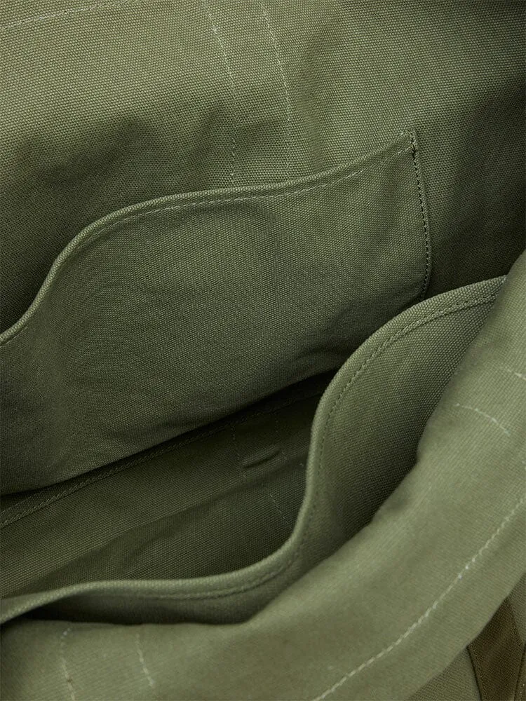 Alpha Industries Aviator Kit geantă voiaj verde canvas bumbac