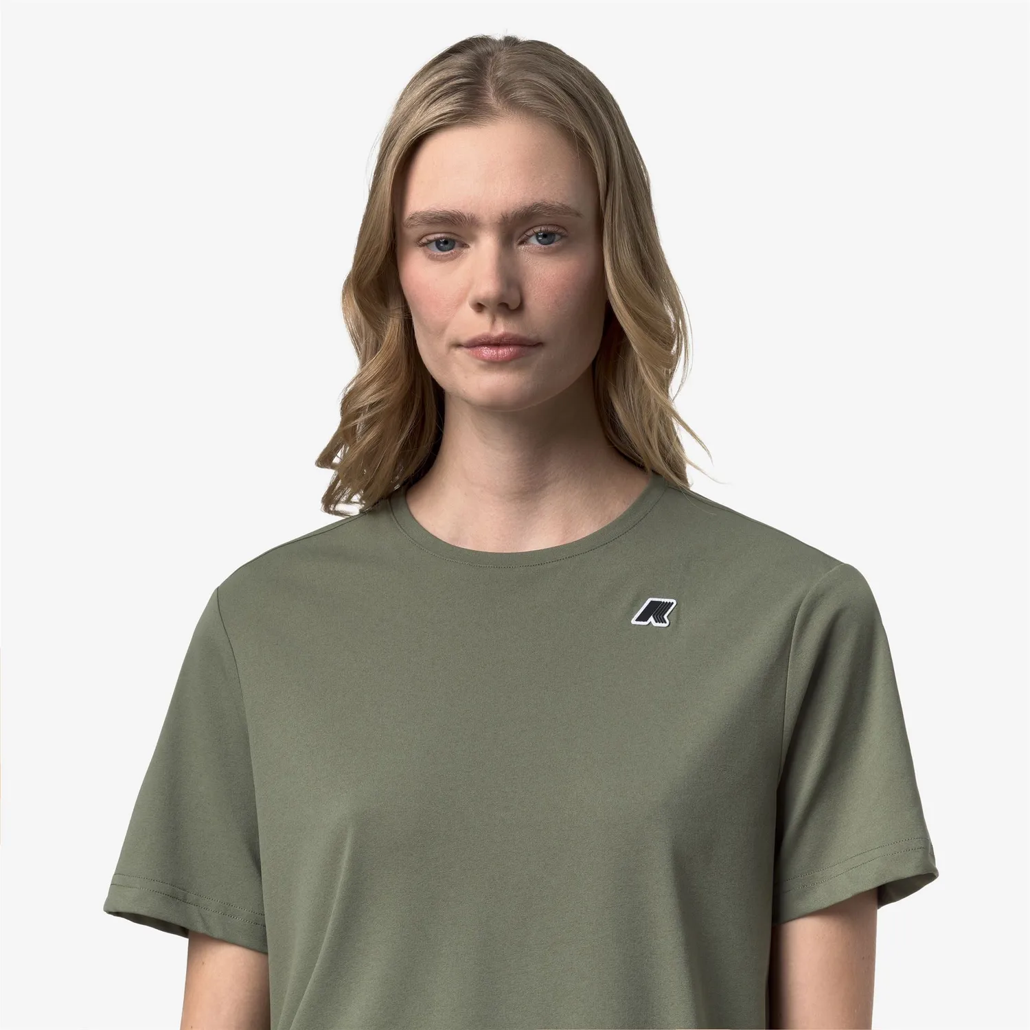 K-Way Sergine Travel tricou unisex verde cu uscare rapida