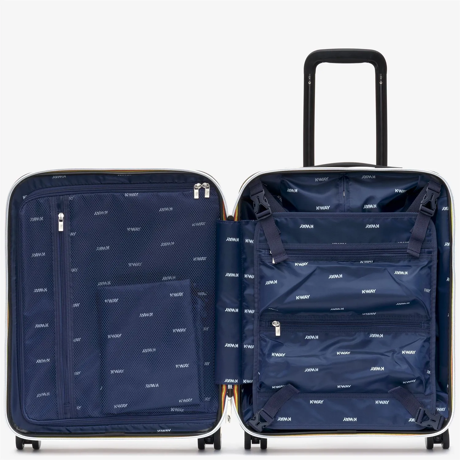 K-Way Eudoxie Logo troler cabina alb 39L rigid