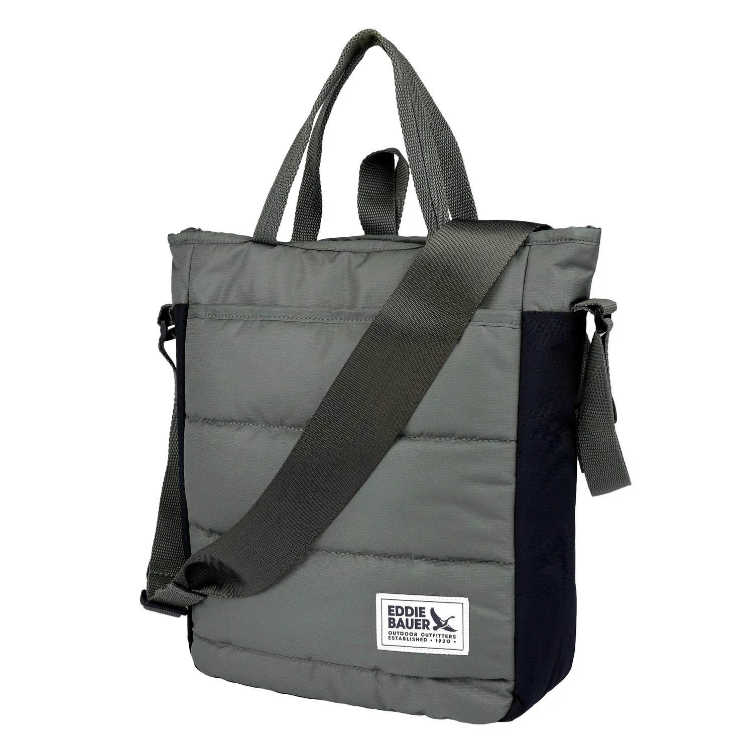Eddie Bauer Ripstop Puffer Geanta Tote Carbon