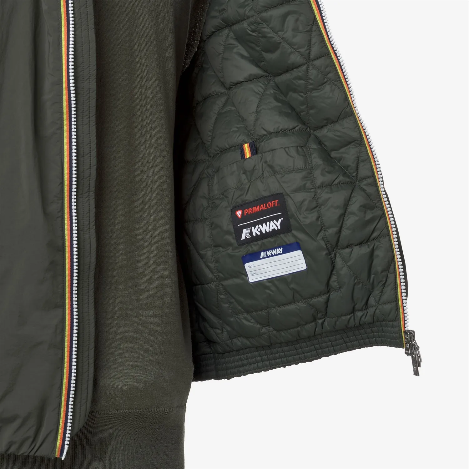 K-Way Valen K2136BW vesta barbati verde Primaloft