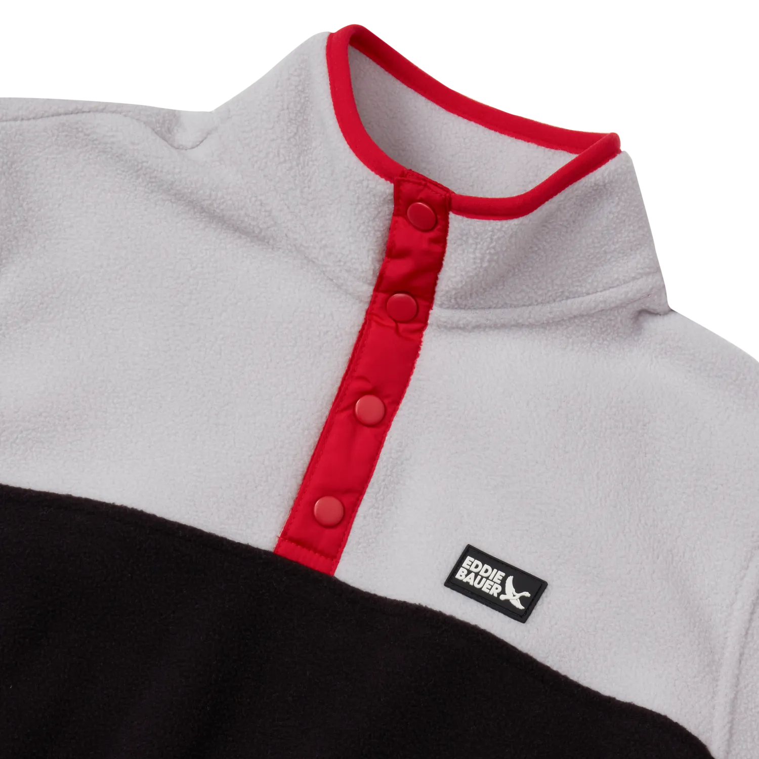 Eddie Bauer Quest Fleece polar baieti gray heather