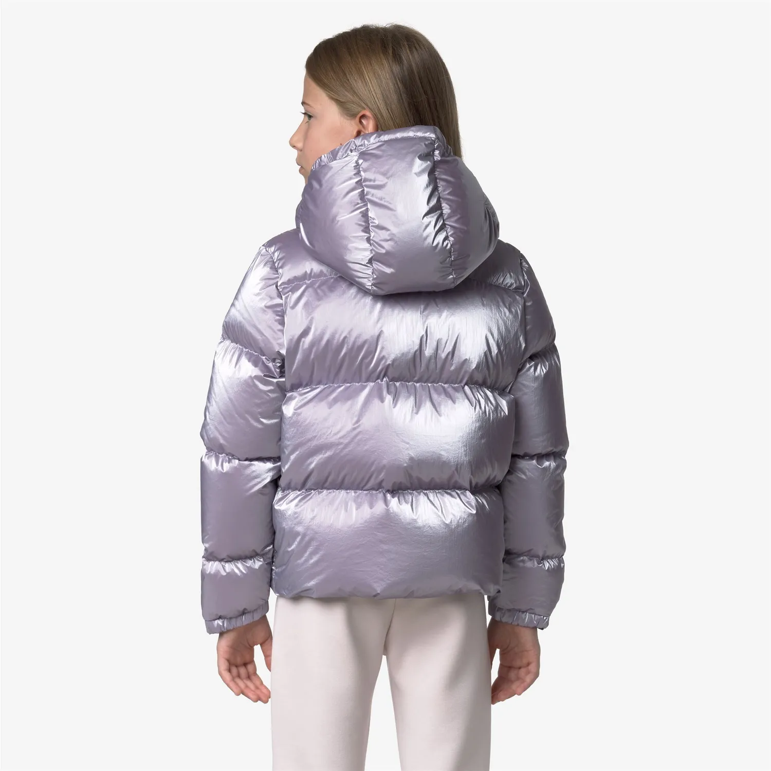 K-Way Lethille Thermo Pearly geacă fete mov puf