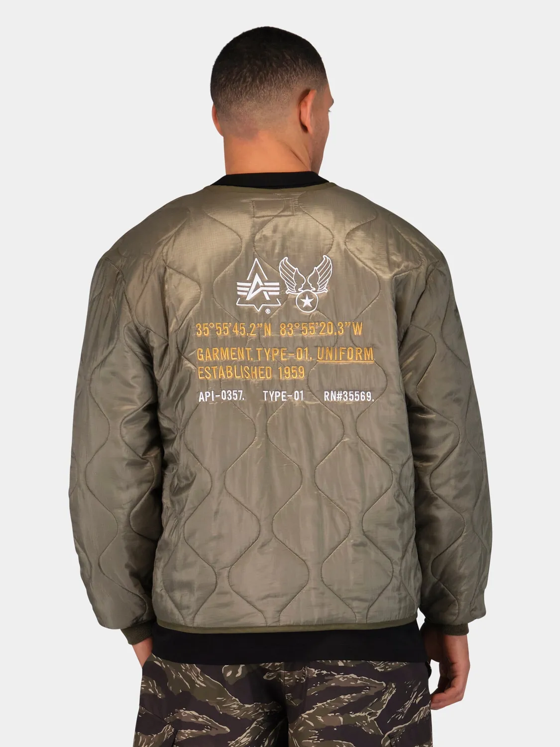 Alpha Industries ALS/92 Relaxed Deco geaca verde OG-107