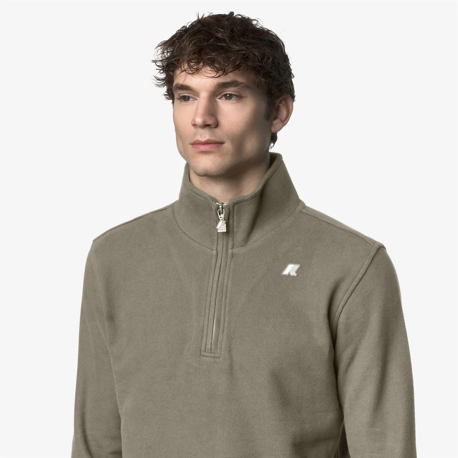 K-Way Finnick Heavy Fleece hanorac barbati verde