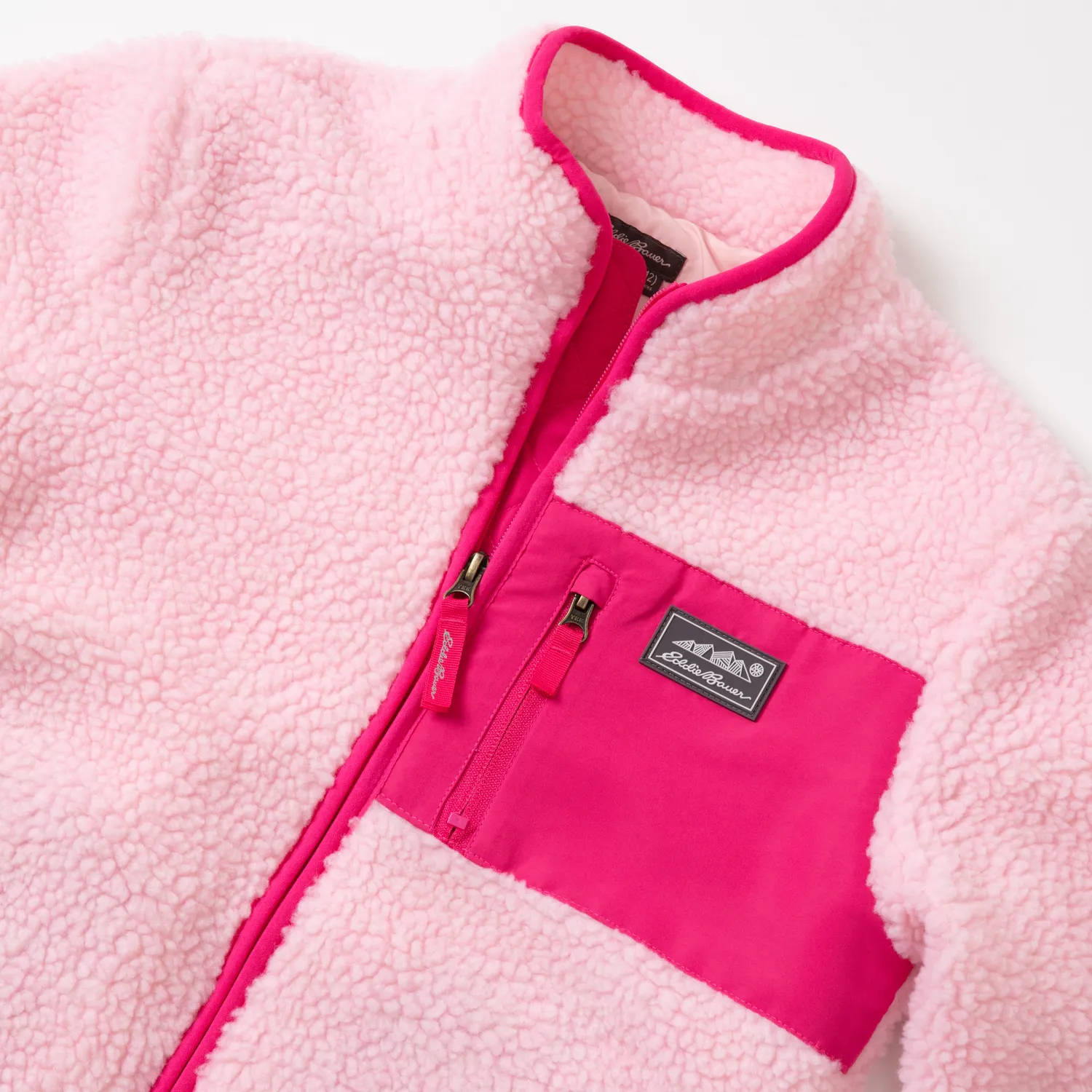 Eddie Bauer Chilali geaca fleece Black copii calduroasa