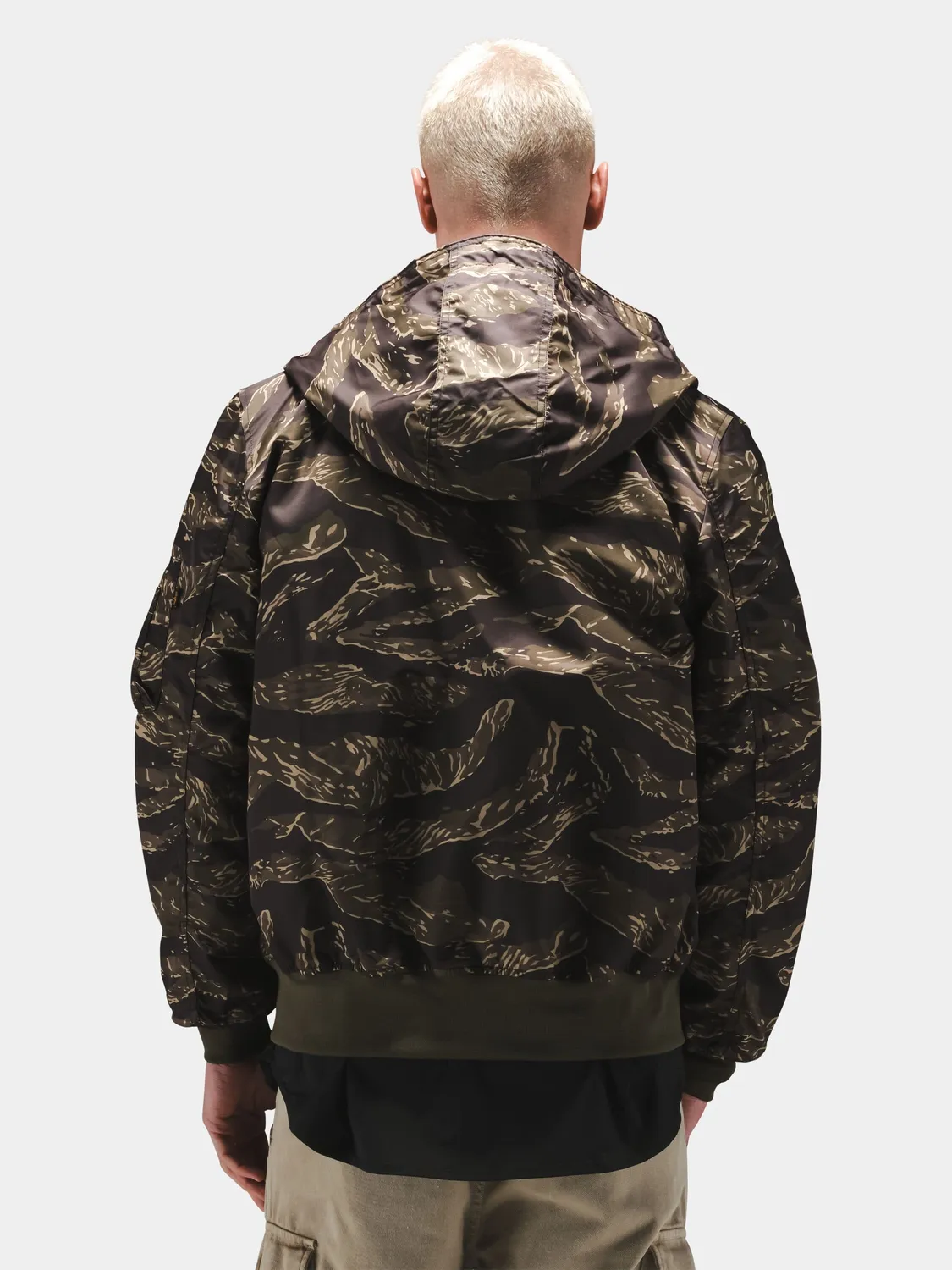 Alpha Industries L-2B Hooded Gen II geacă bomber albastră