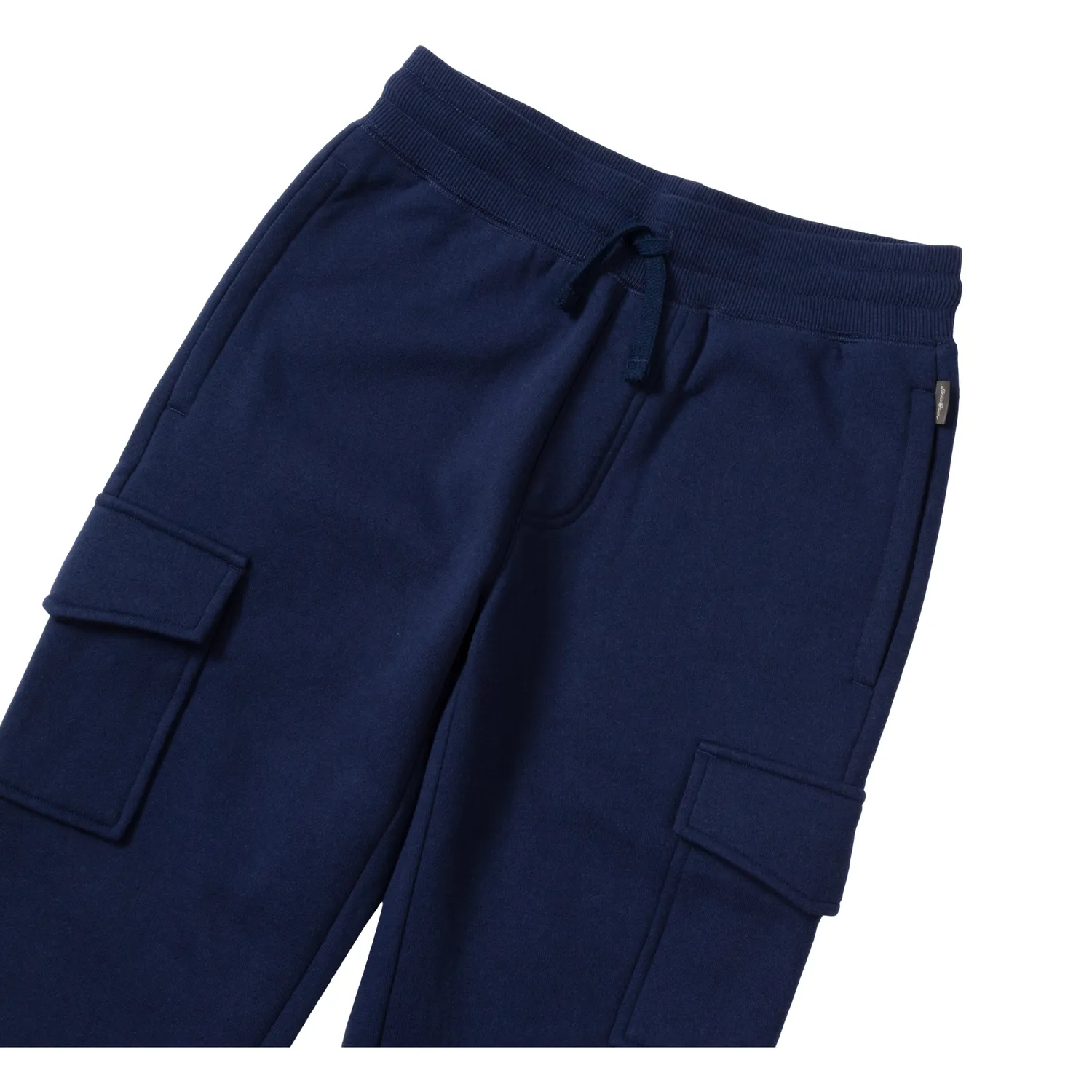 Eddie Bauer Camp Fleece Cargo Joggers pantaloni baieti negru