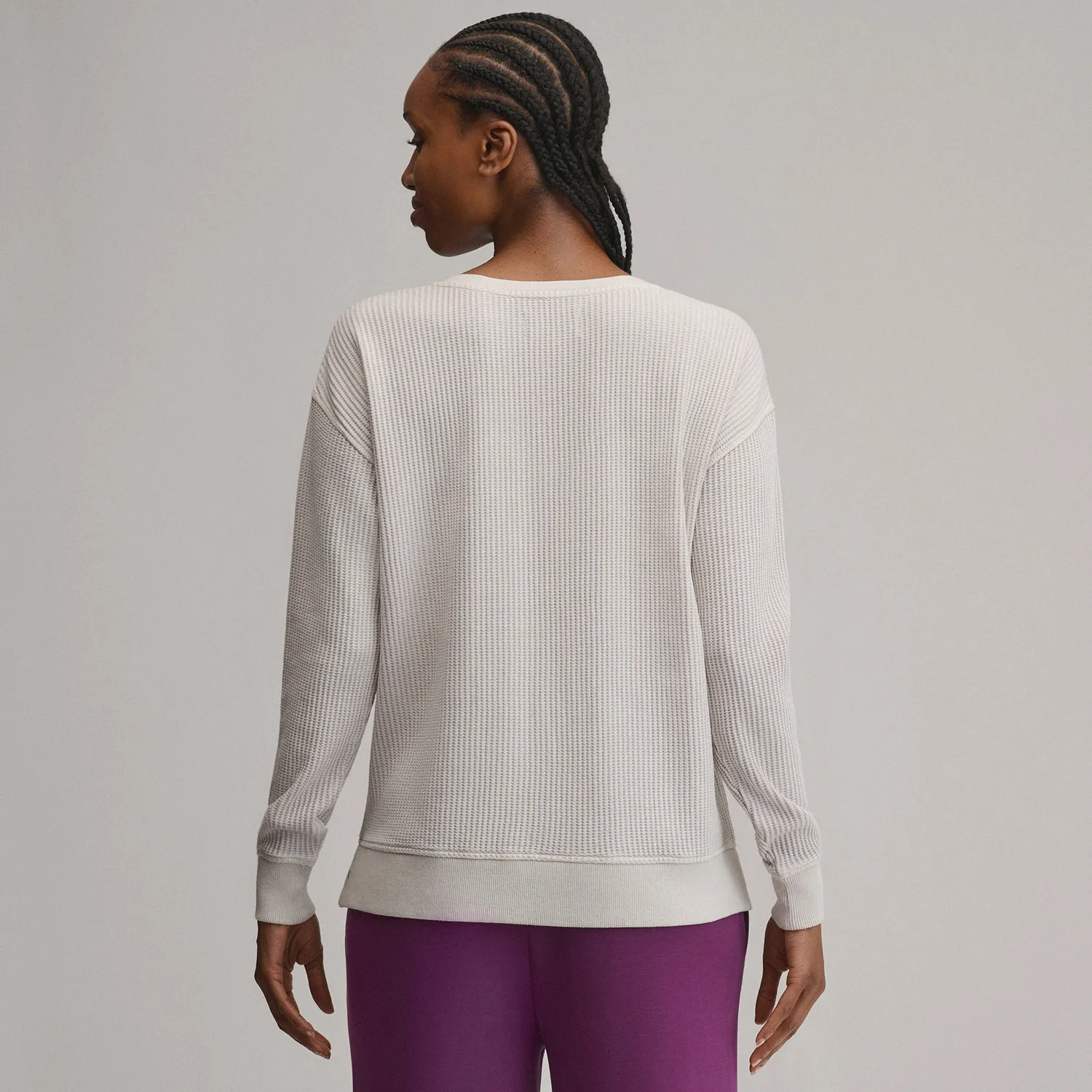 Eddie Bauer Boyfriend Thermal bluza dama Shell bumbac