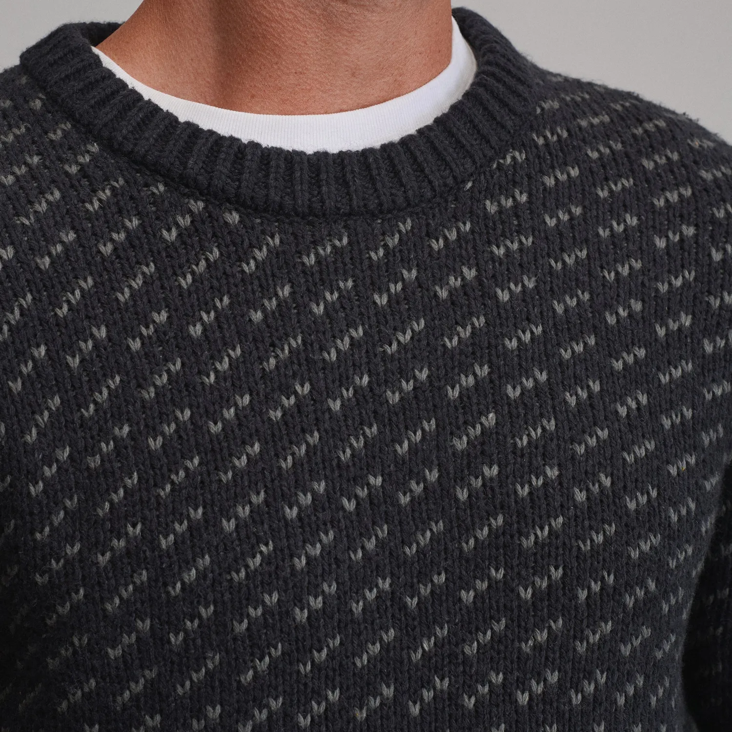Eddie Bauer Birdseye Crew pulover barbati Navy