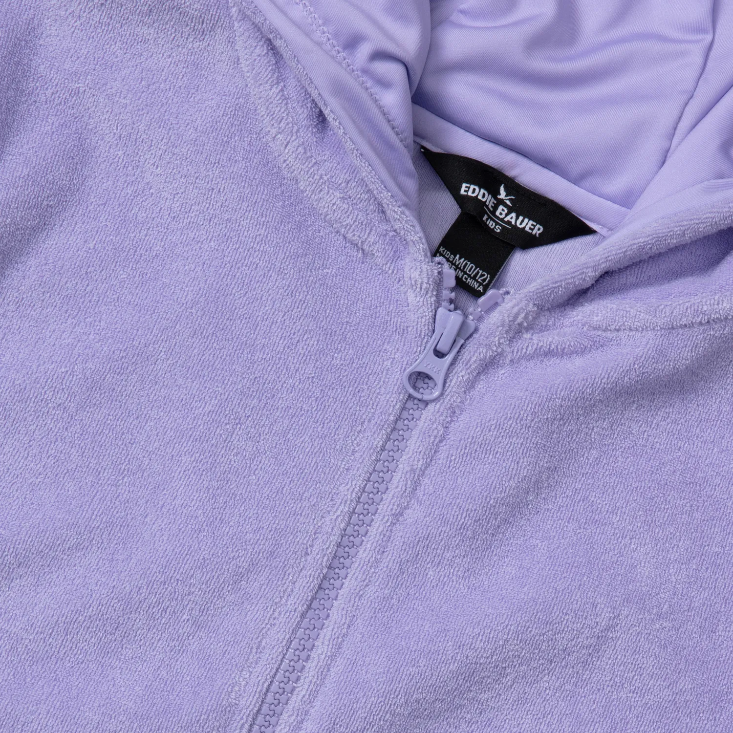 Eddie Bauer Sea Spray halat plaja fete lavender UPF30