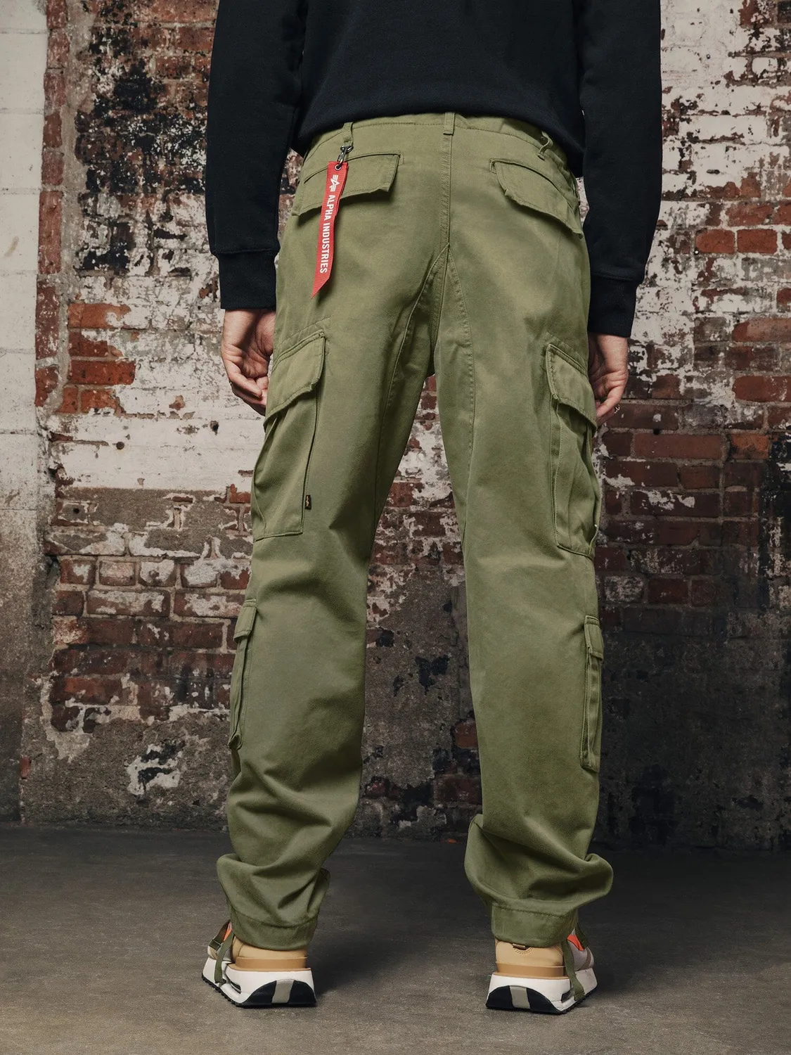 Alpha Industries ACU Pant pantaloni cargo dark olive bumbac
