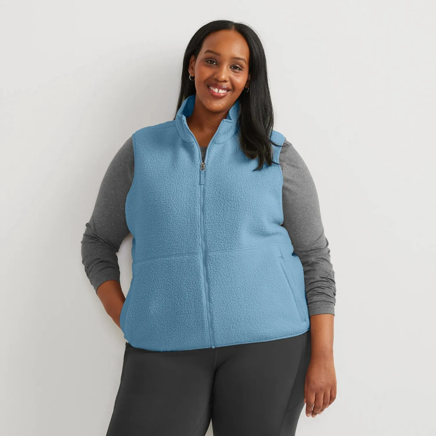 Eddie Bauer Quest 300 vestă fleece Blue Fog