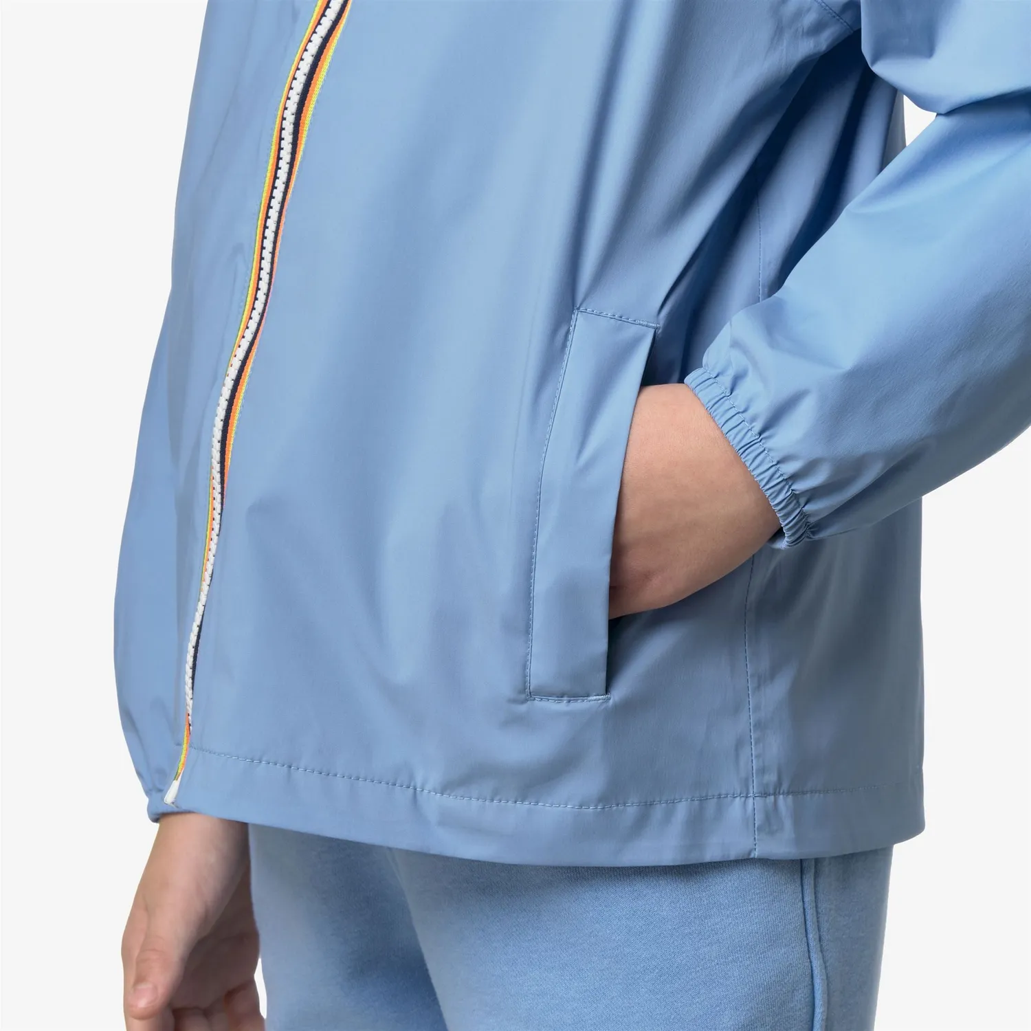 K-Way P. Jack Stretch Nylon Jersey geacă băieți albastru