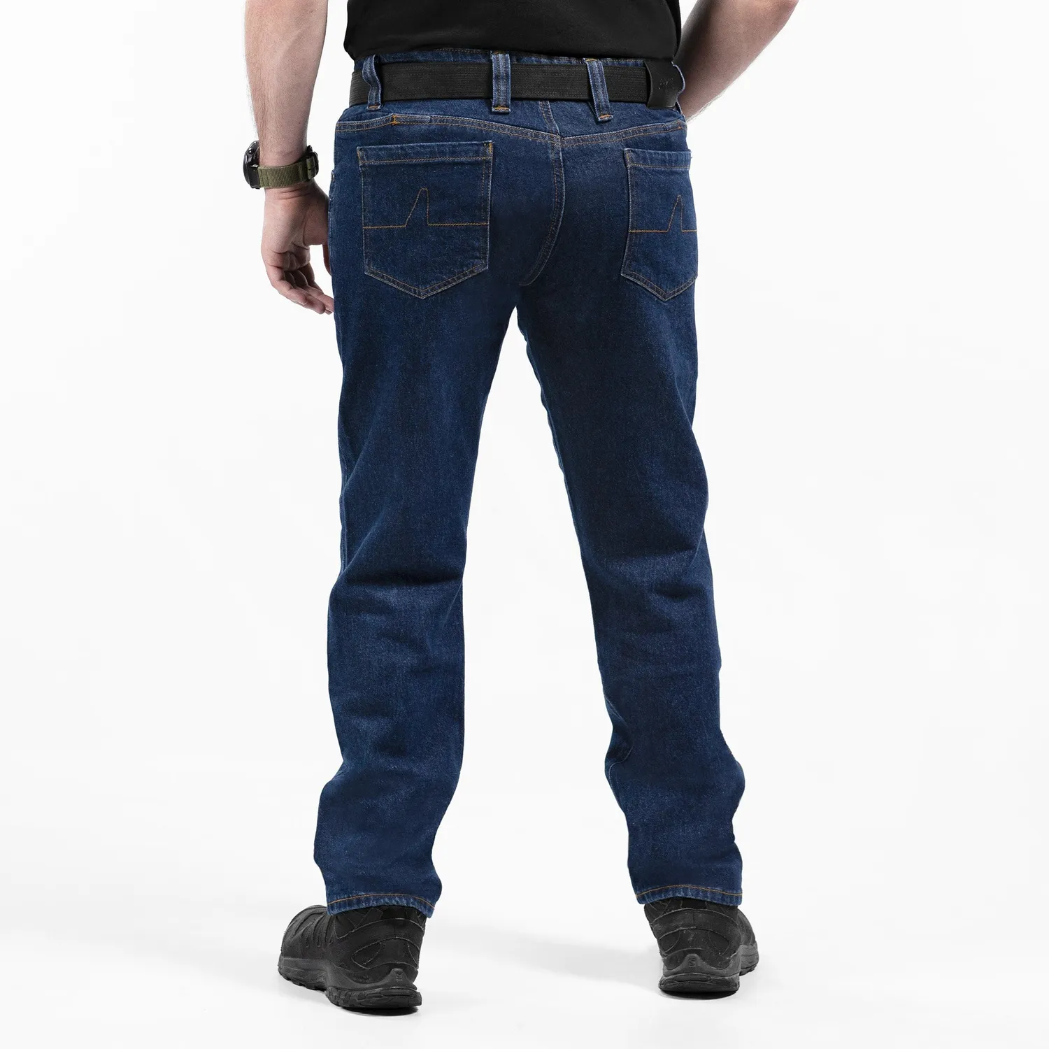 Arktis Marshall jeansi barbati Navy Blue stretch