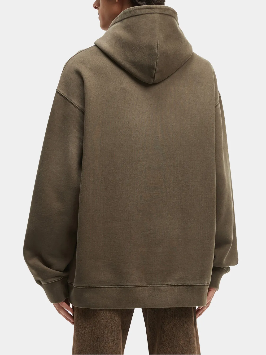 Alpha Industries Unfrm Washed hanorac ruginiu relaxat