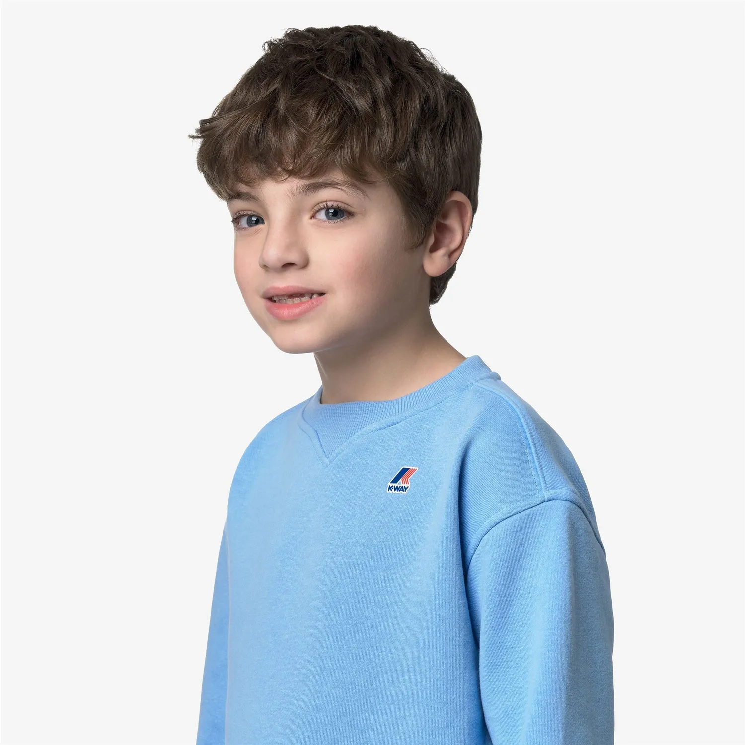 K-Way Nael bluza polar copii albastru Cielo